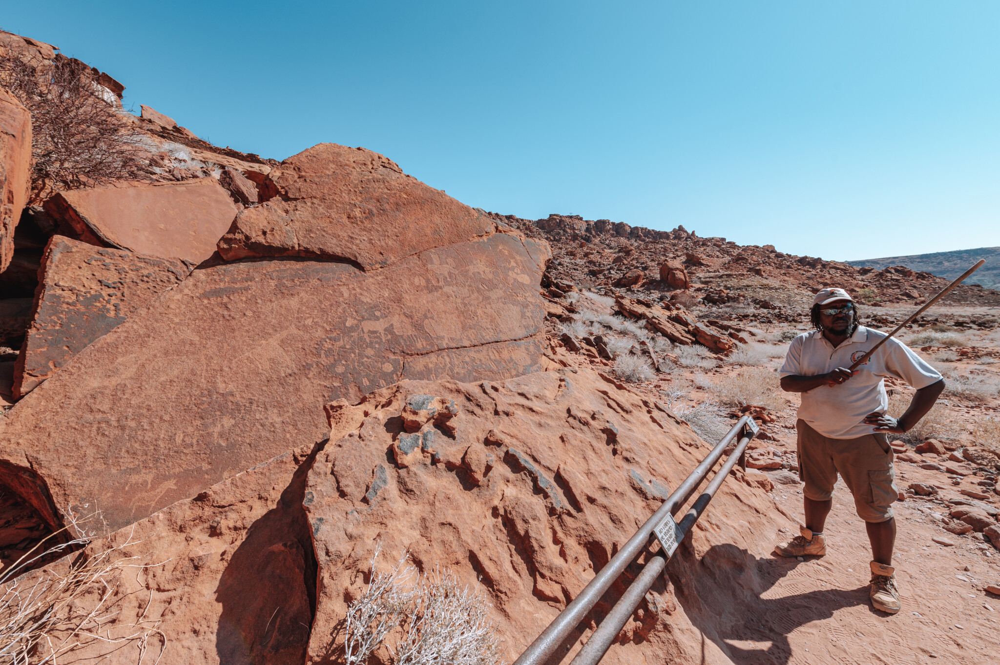 Twyelfontein Malereien in Damaraland