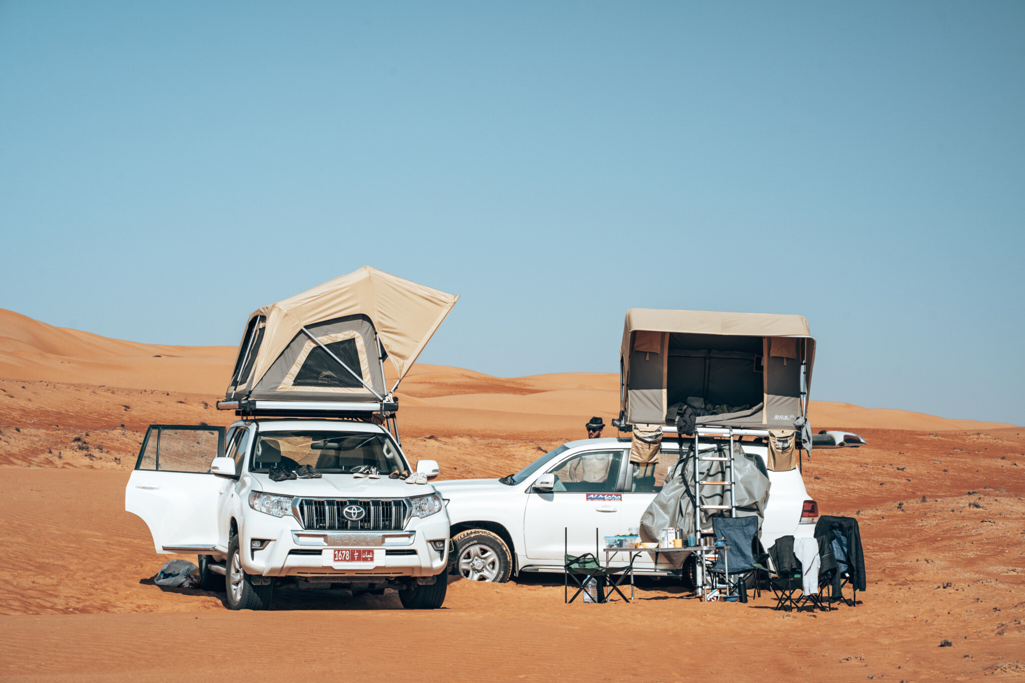 Stellplätze im Oman - Camping