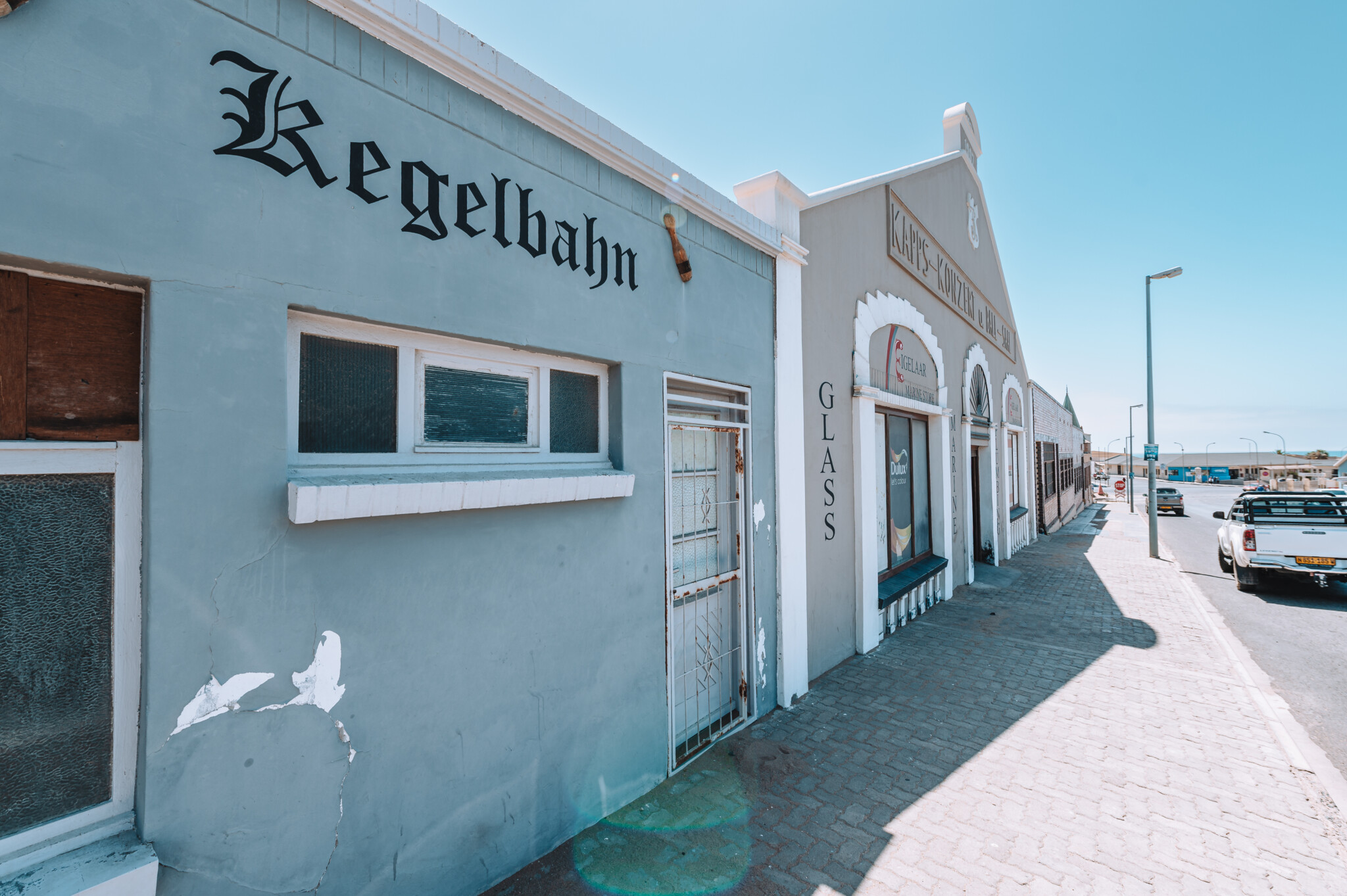 Kegelbahn in Namibia