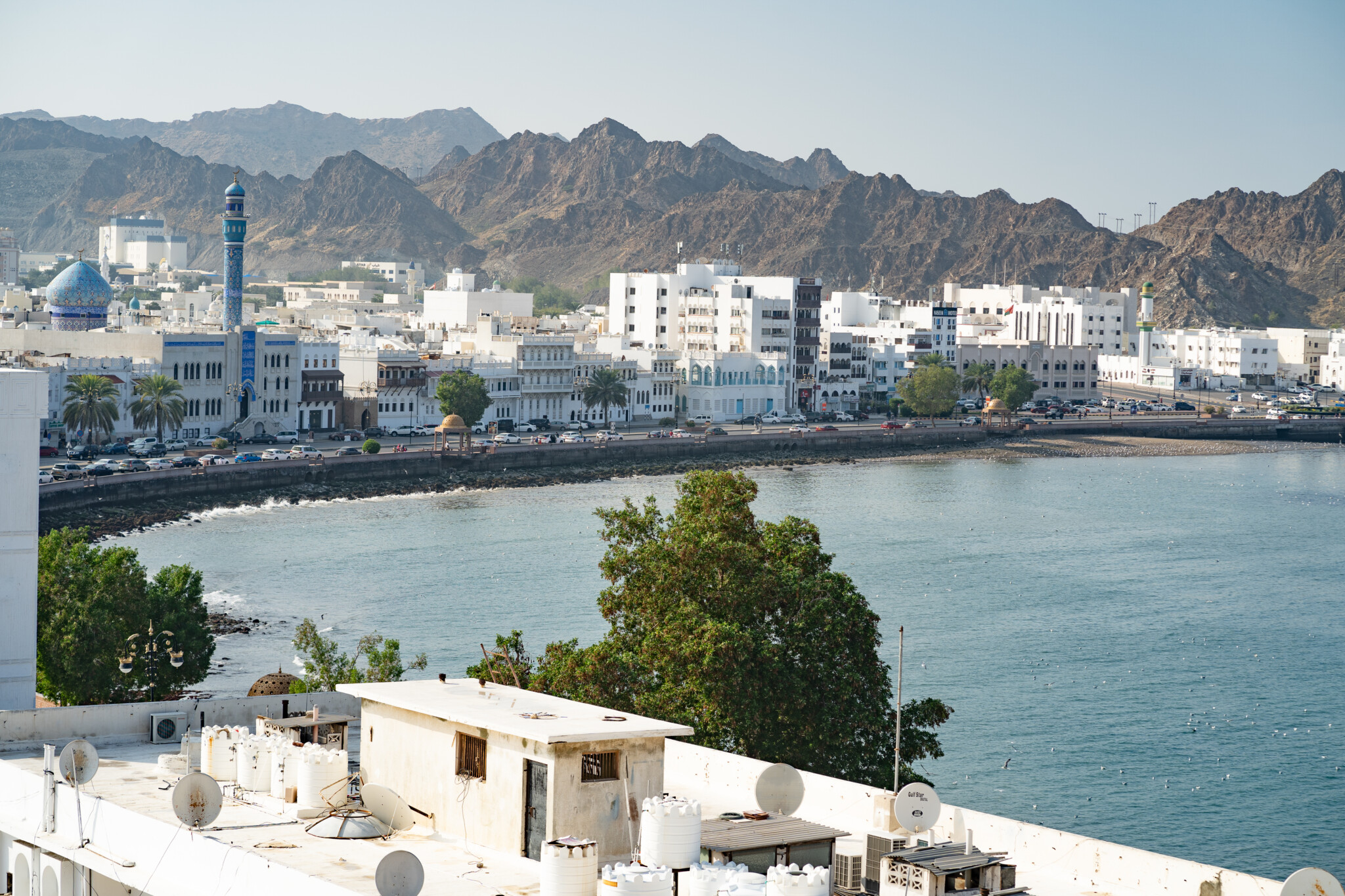 Corniche von Muscat im Oman