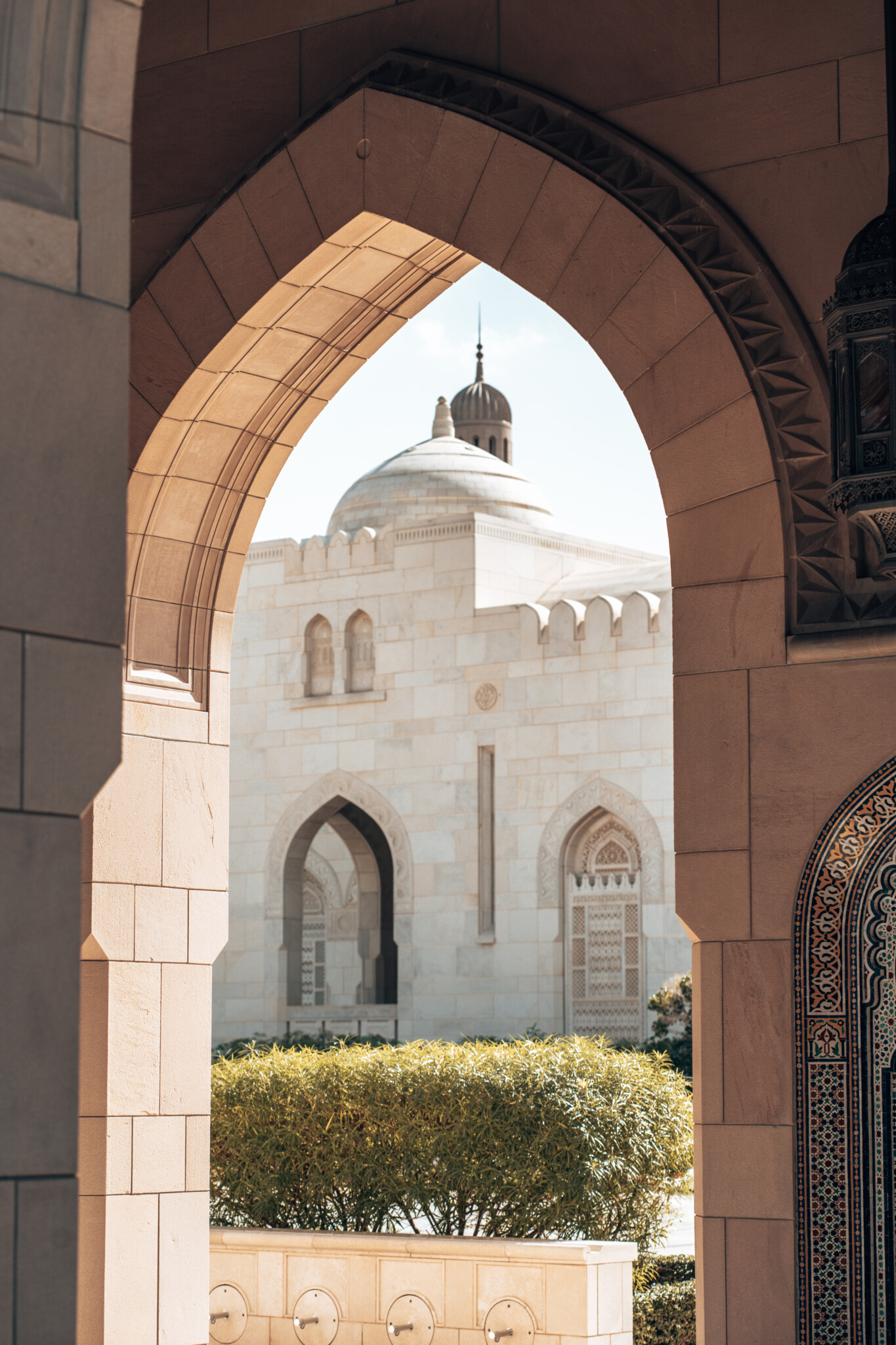 Sultan Qaboz Moschee in Maskat