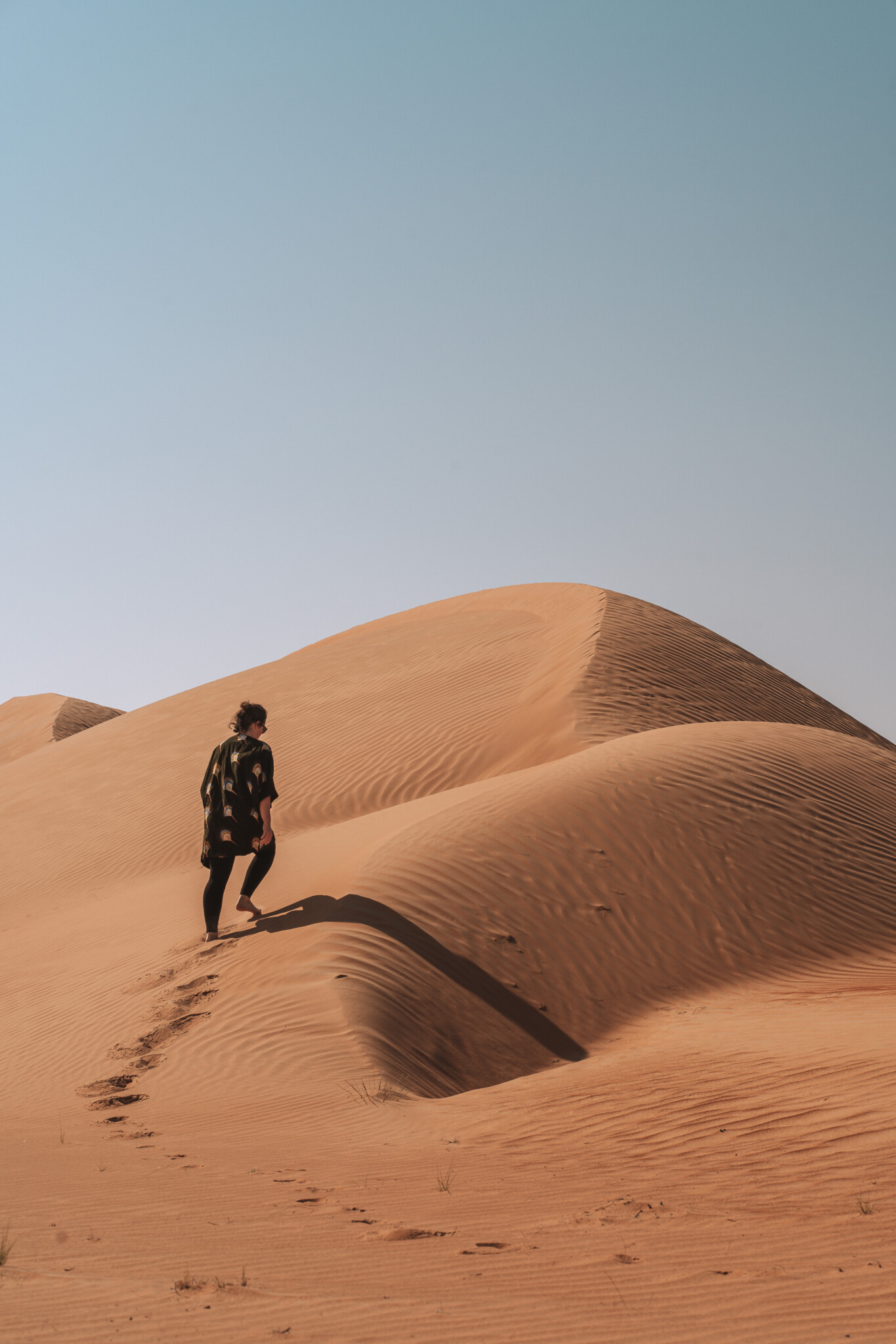 Durch die Wahiba Sands Wüste fahren