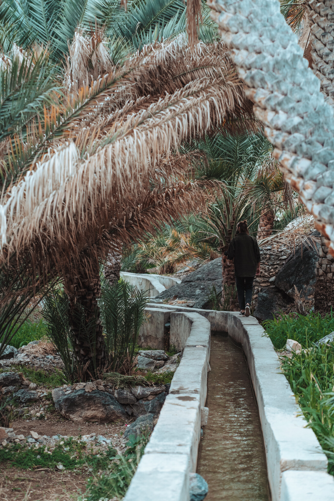 Wasserkanal in Oman