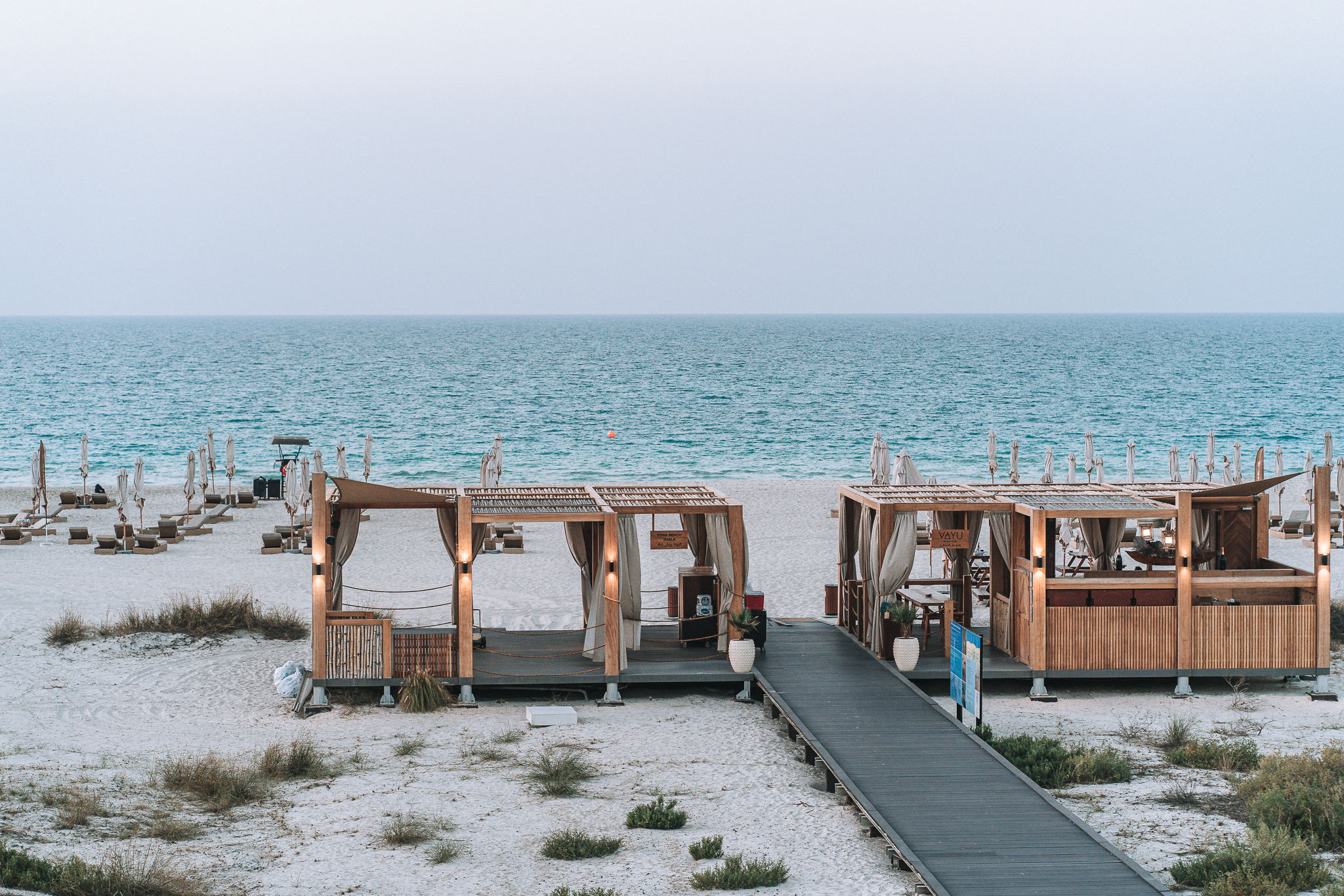 Zaadiyat Beach in Abu Dhabi