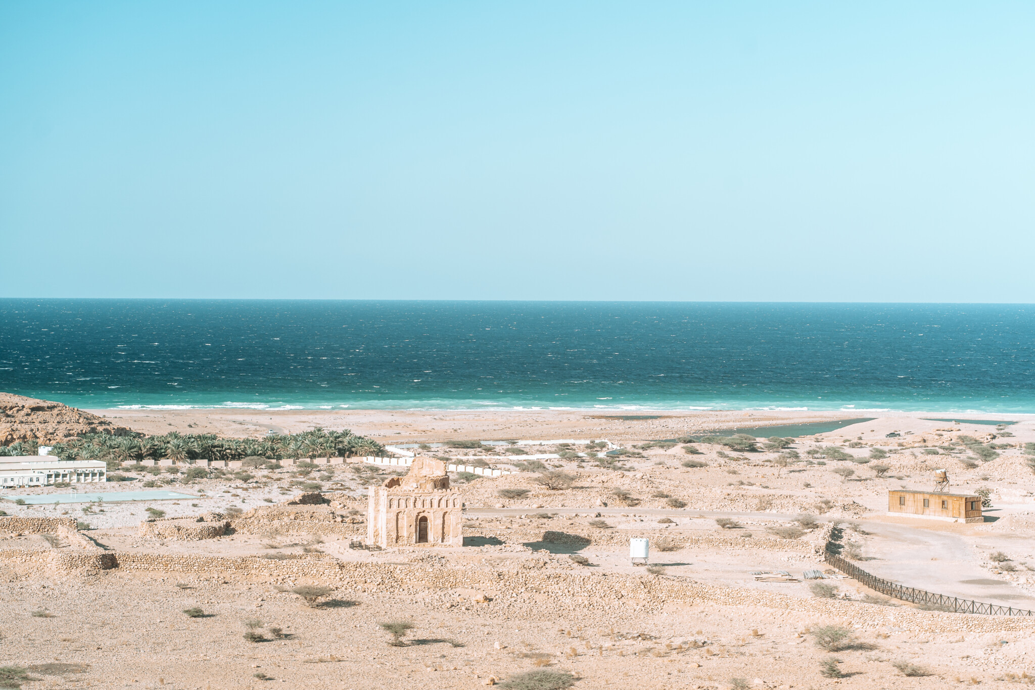 Qalhat im Oman gehört zum UNESCO-Weltkulturerbe