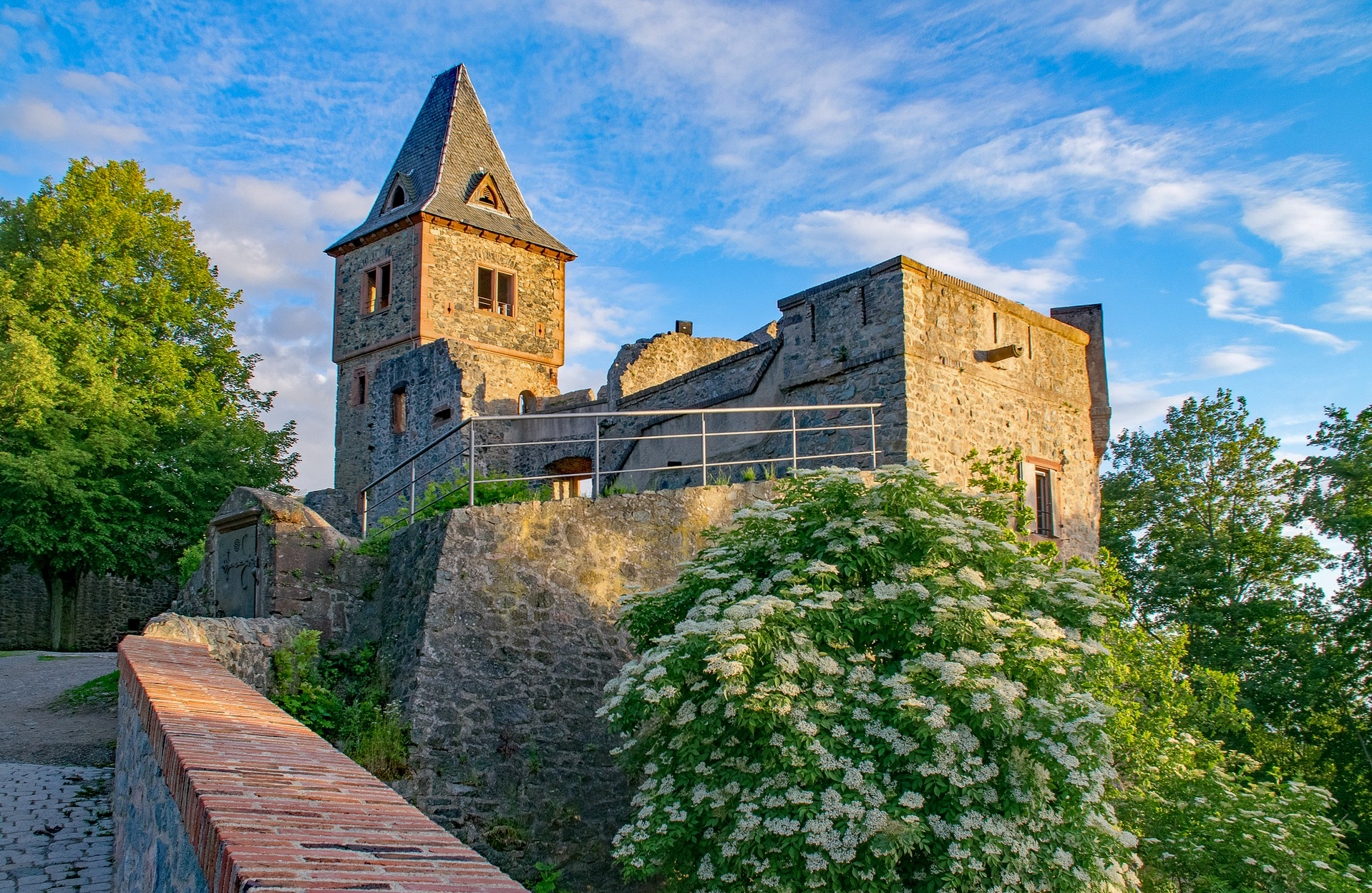 Burg Frankenstein in Hessen