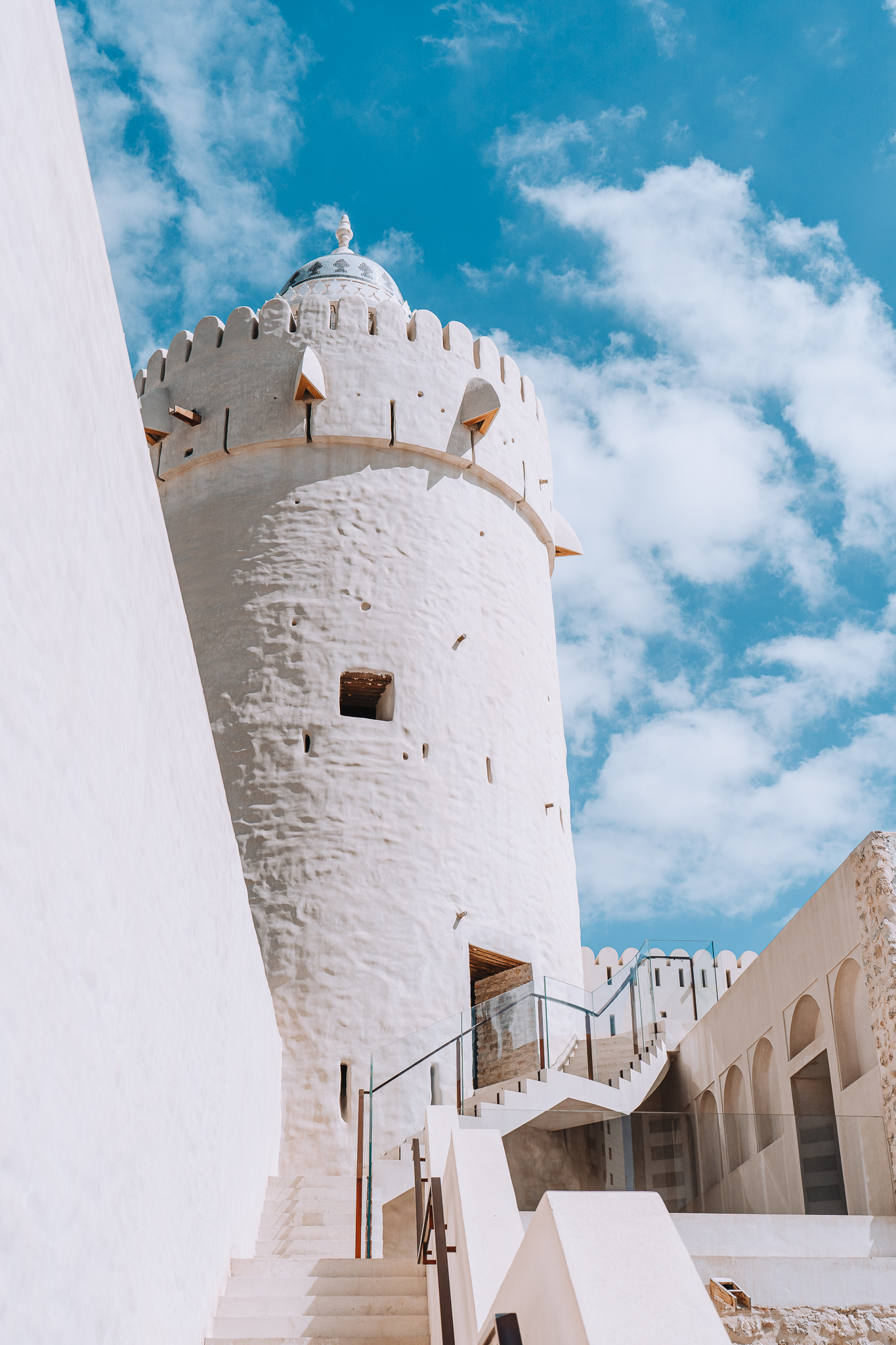 Turm im Museum Qasr al Hosn