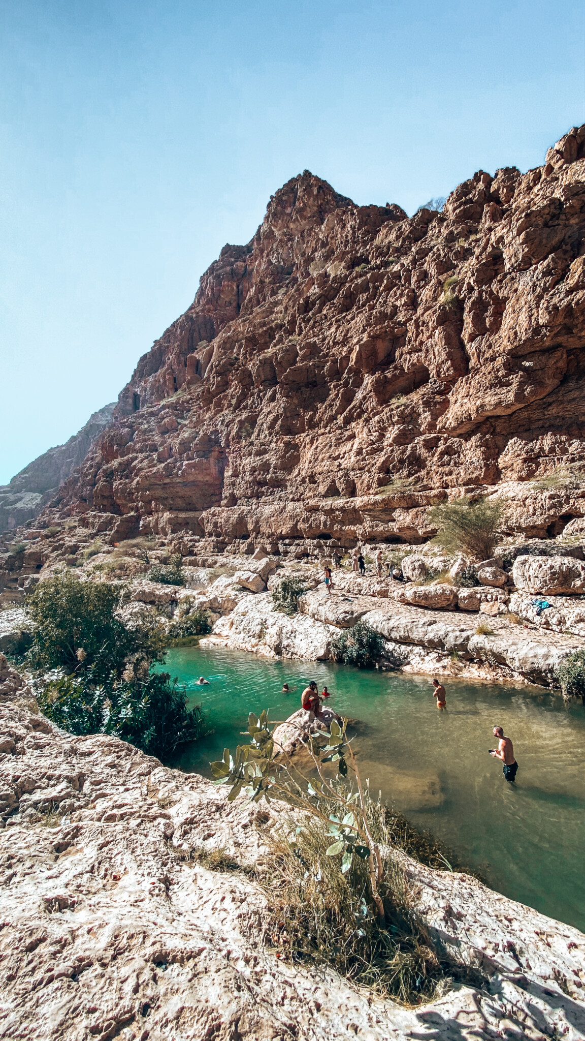 Wadi Bani Khalid im Oman