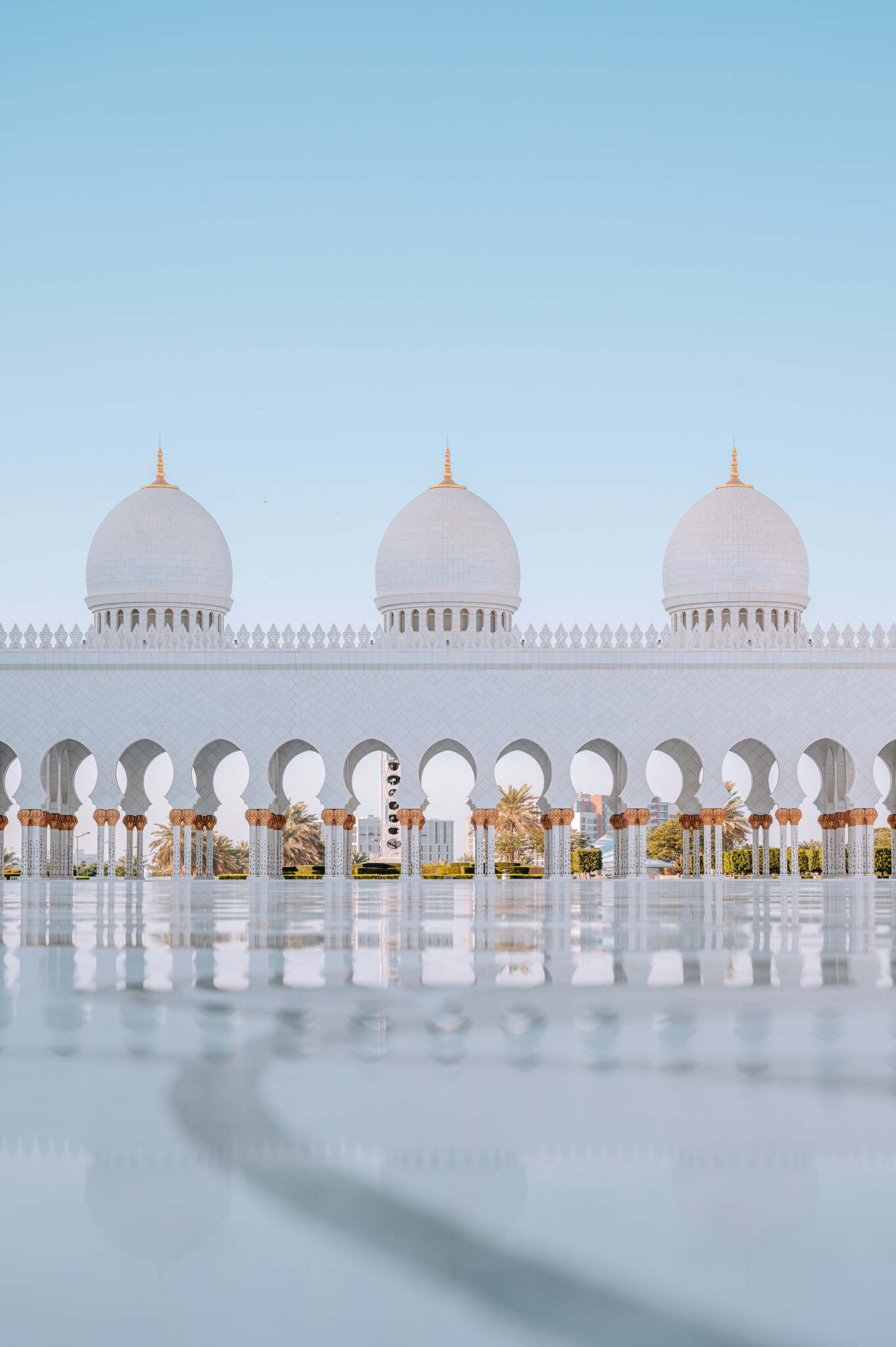 Scheich Zayed Moschee in Abu Dhabi