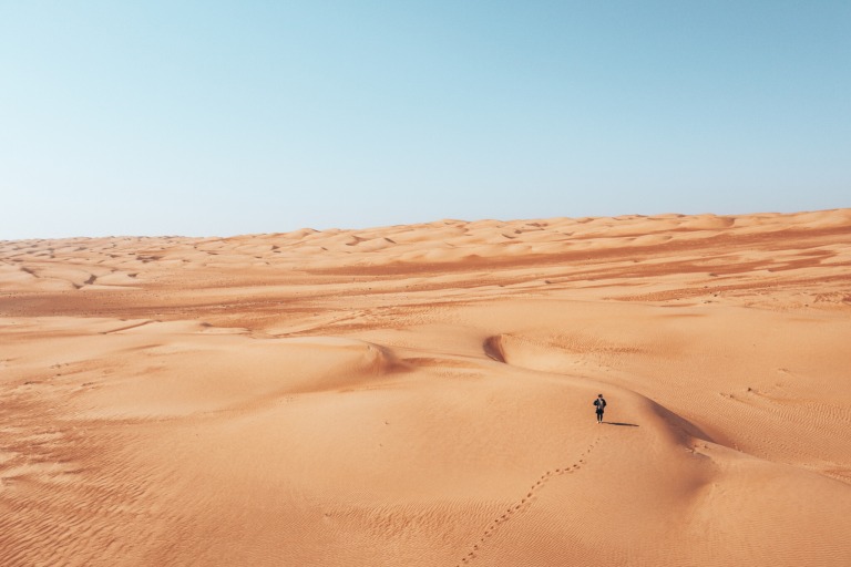 Wahiba Sands Wüste im Oman