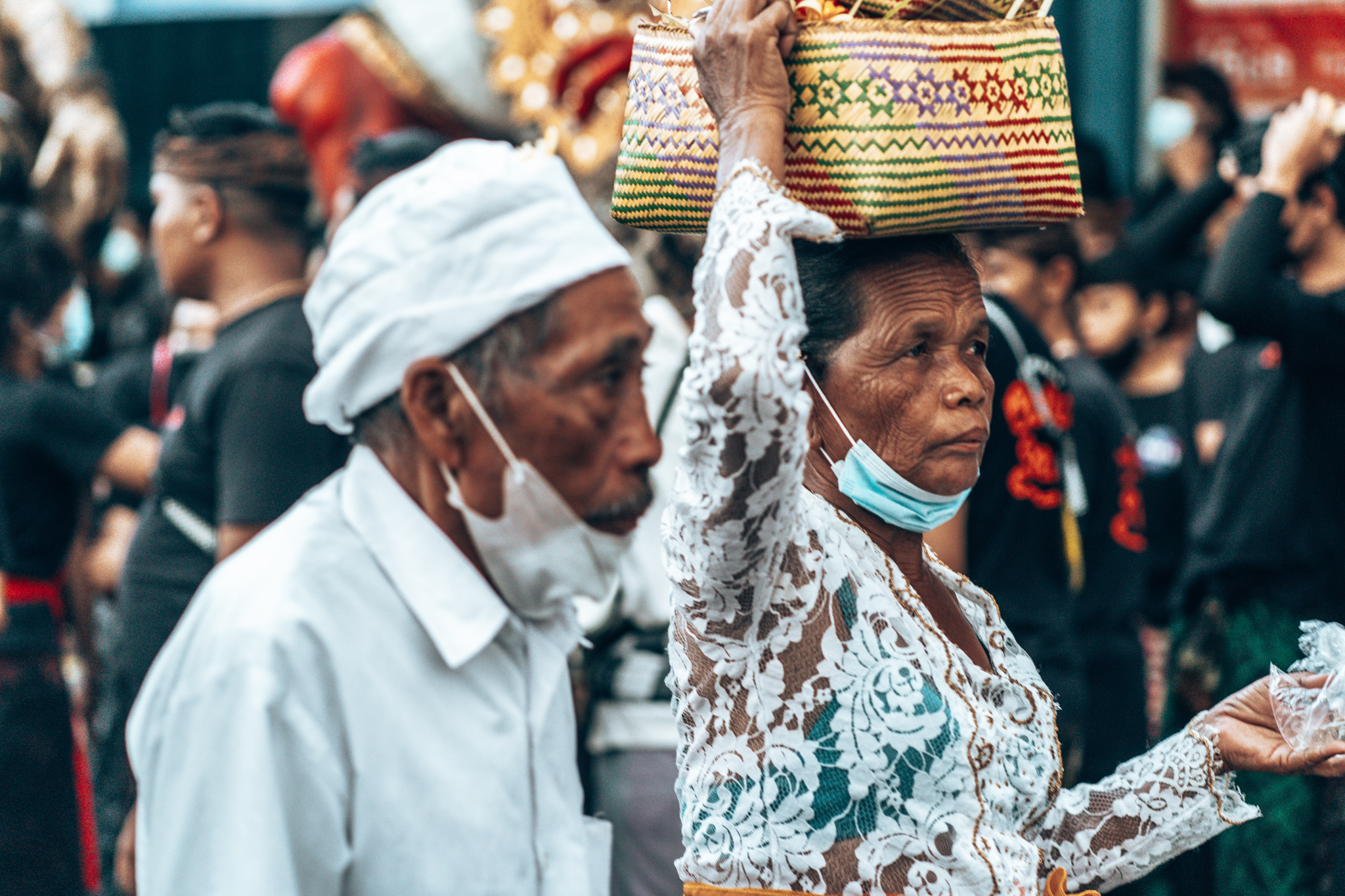 Zeremonie auf Bali