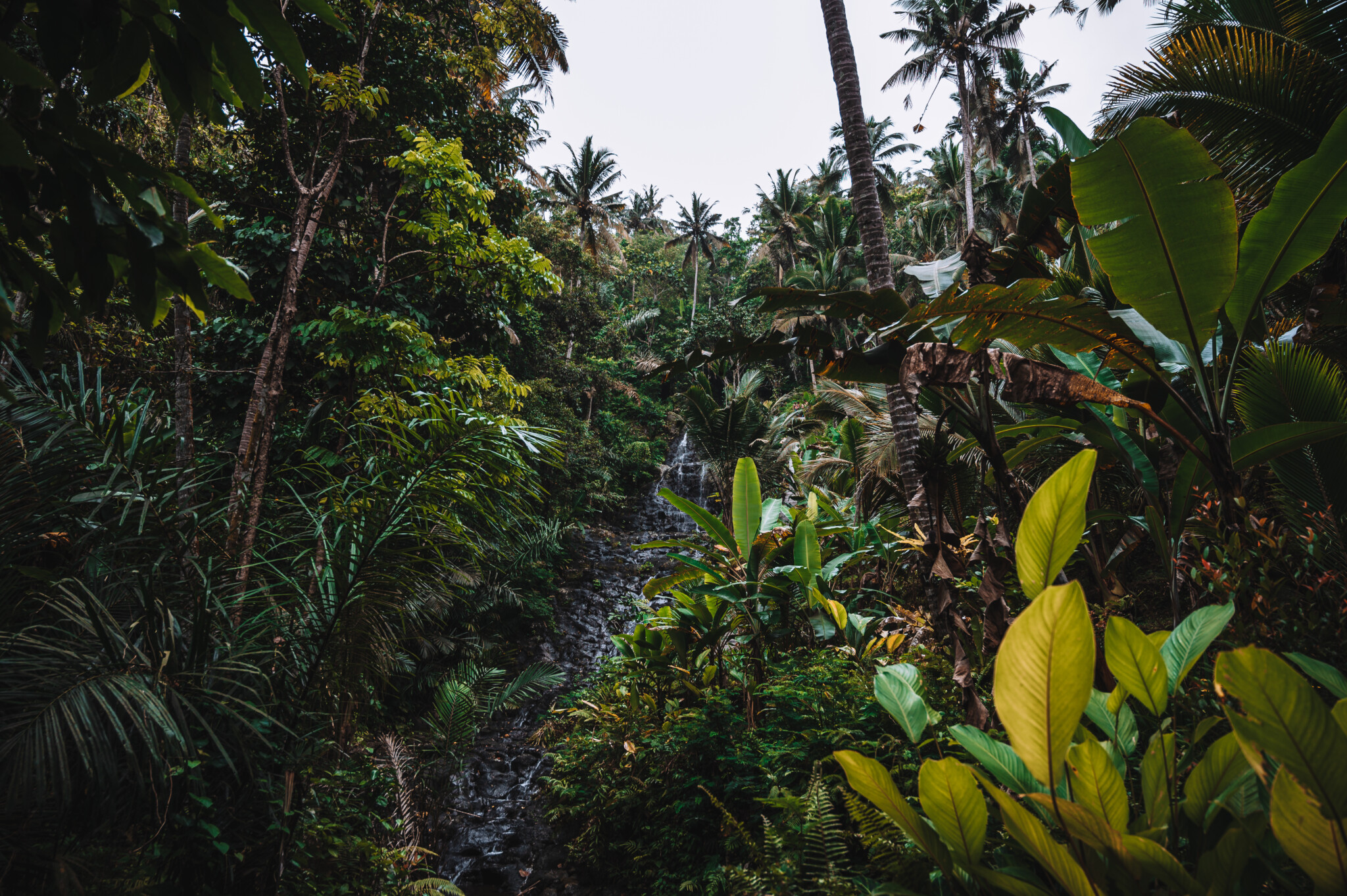 Gembleng Wasserfall in Sidemen auf Bali