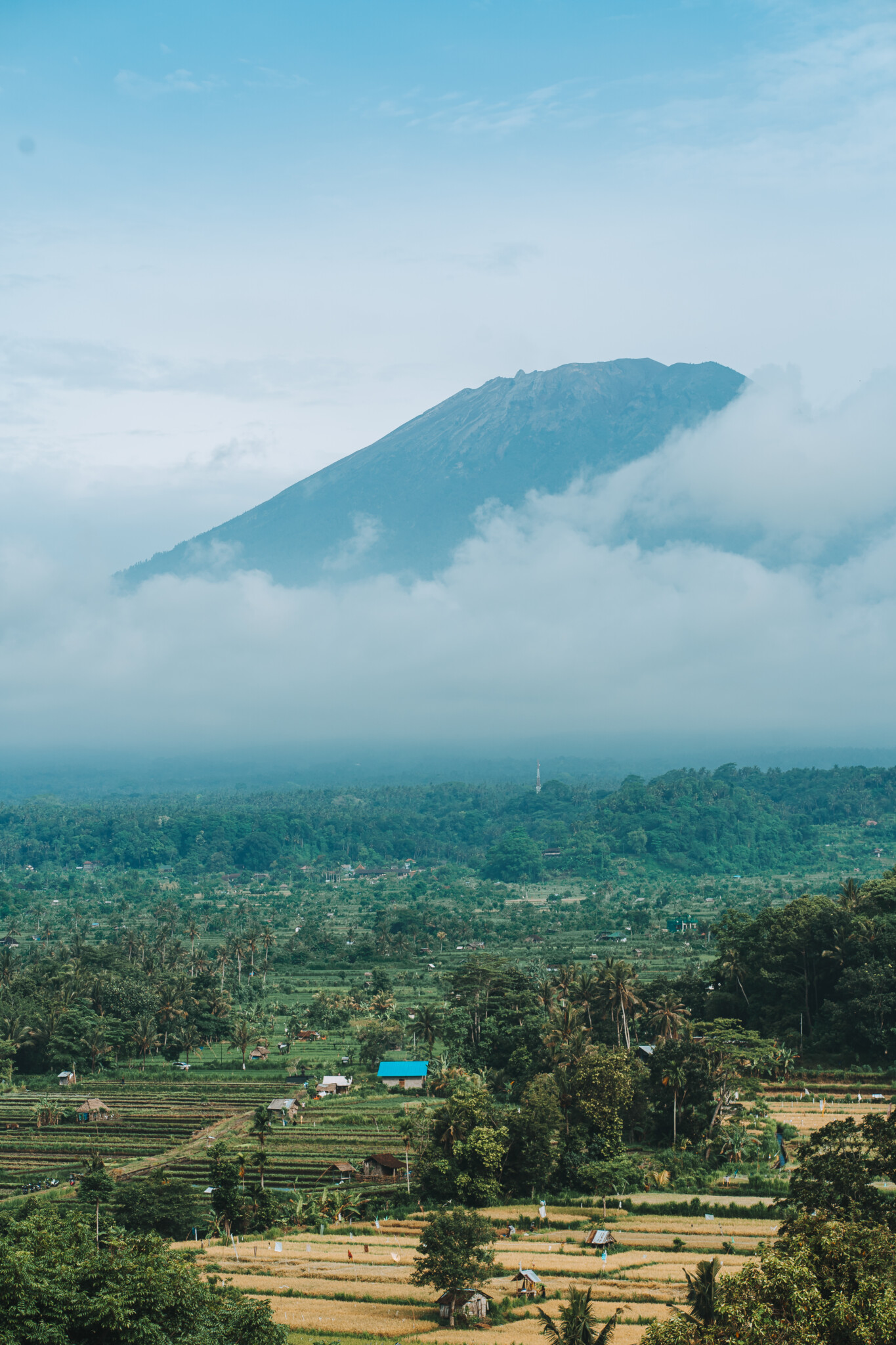 Ausblick Gunung Agung Bali