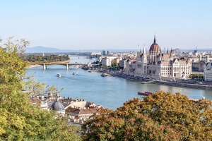Blick auf die Budapest Sehenswürdigkeiten