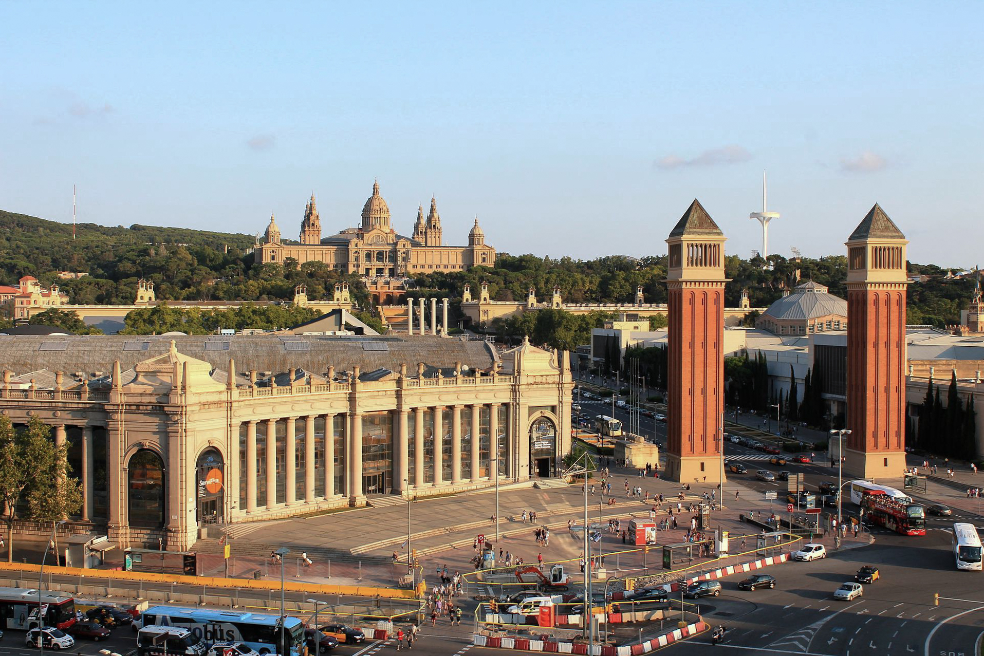 Der Montjuic in Barcelona zählt zu den besten Sehenswürdigkeiten Barcelonas
