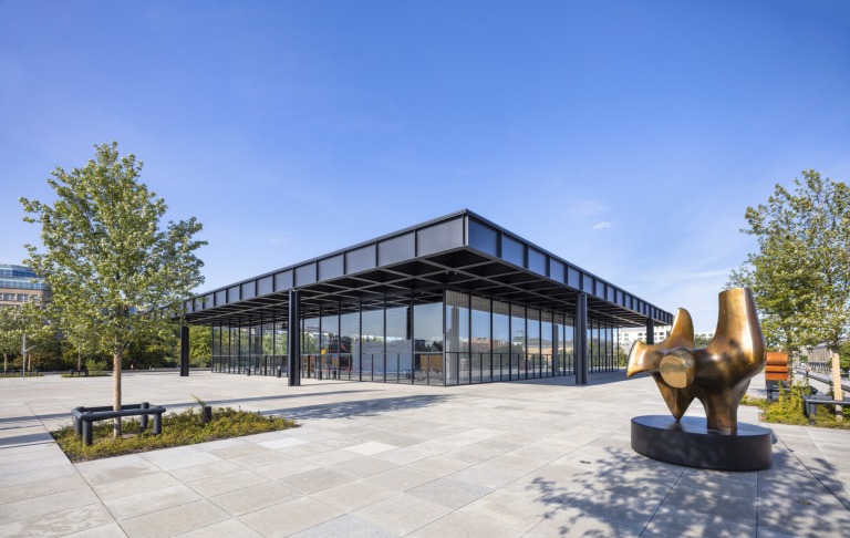 Die neue Nationalgalerie in Berlin