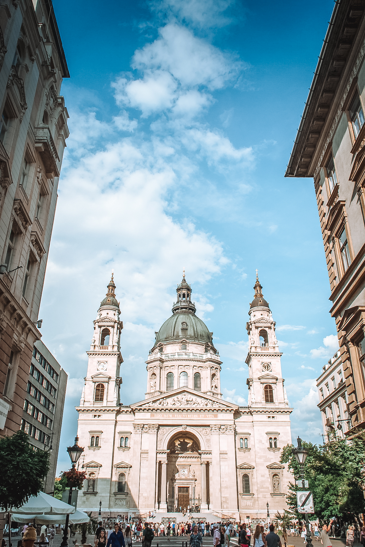 Die St. Stephans-Basilika von außen