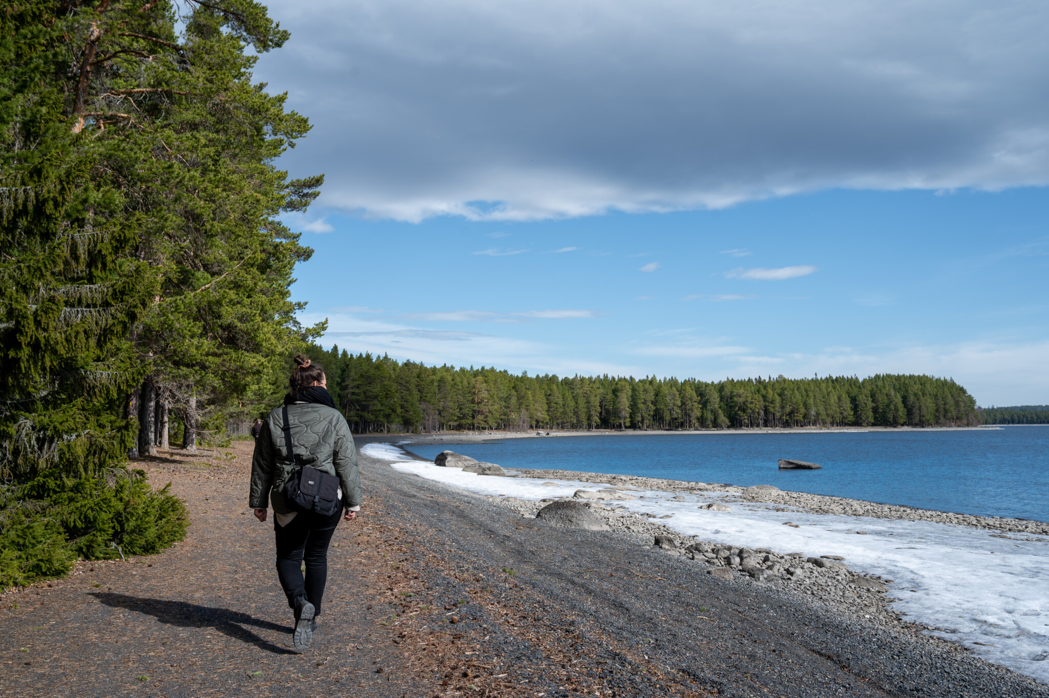 Wandern in Östersund in Schweden