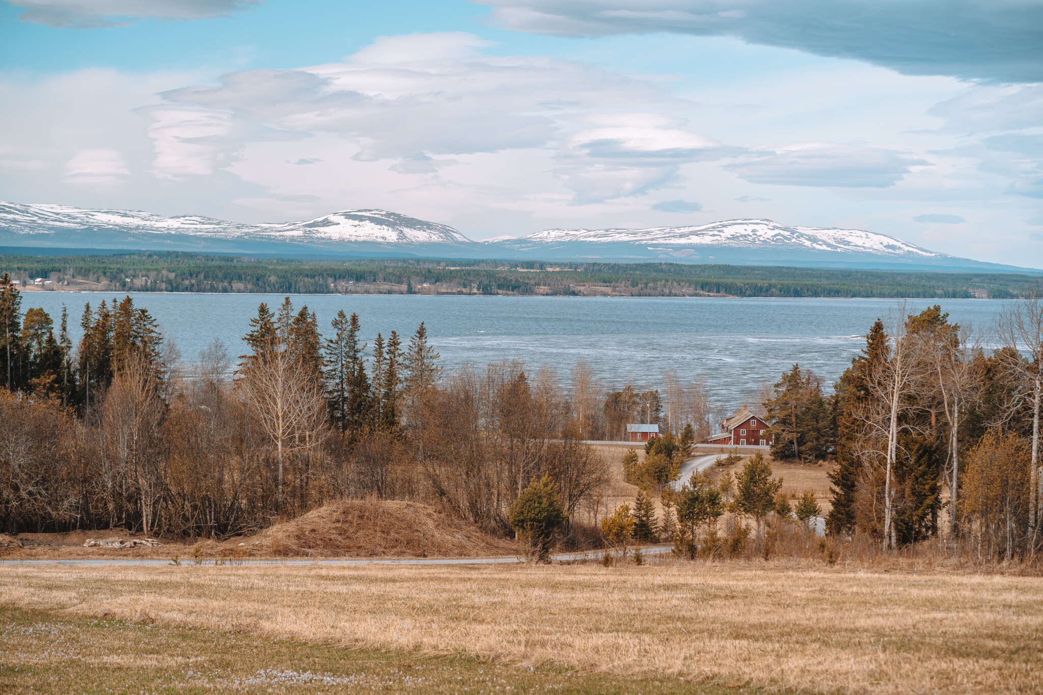 Ausblick vom Moose Garden in Östersund