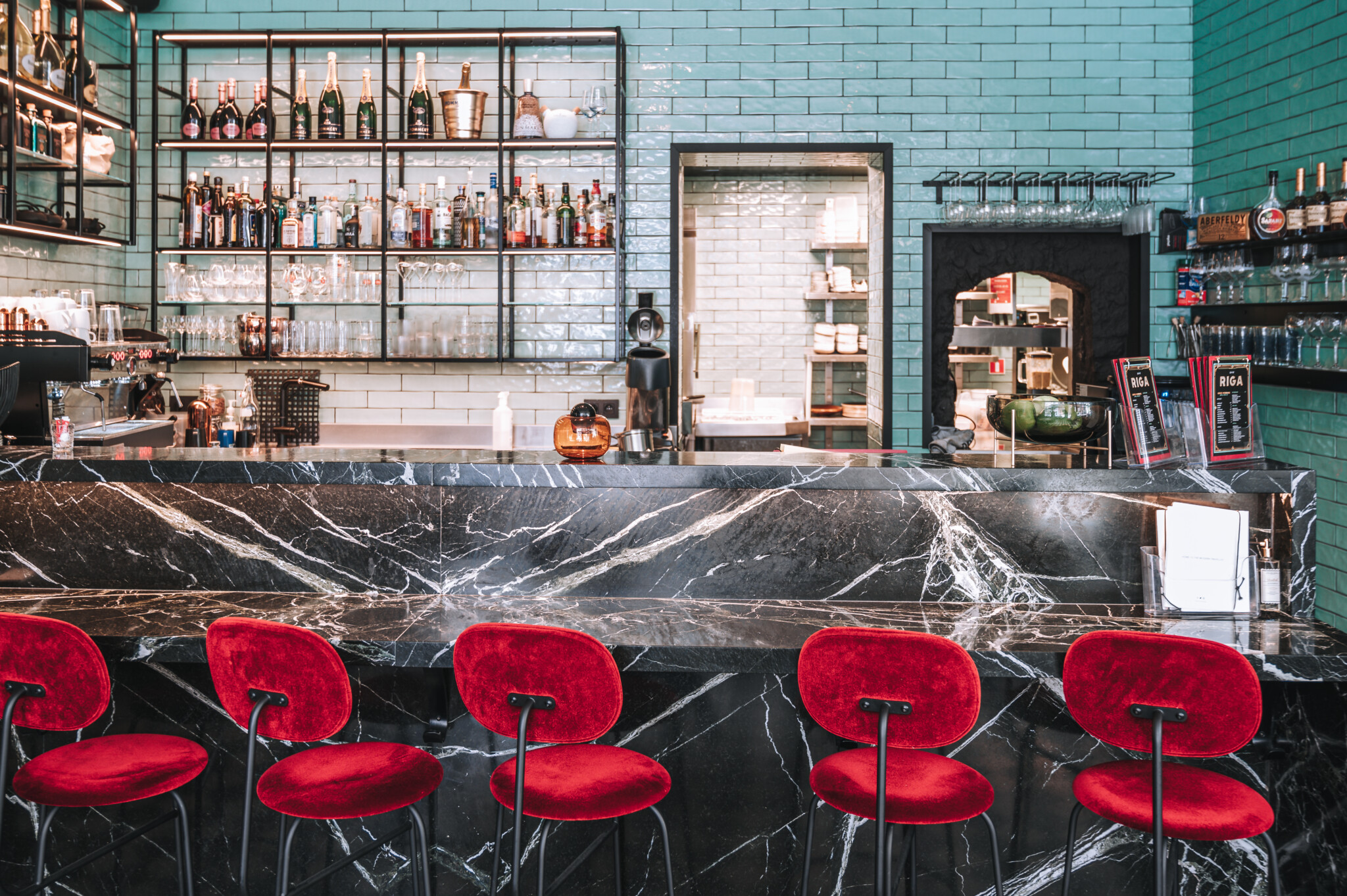 Bar-Bereich im Hotel Riga