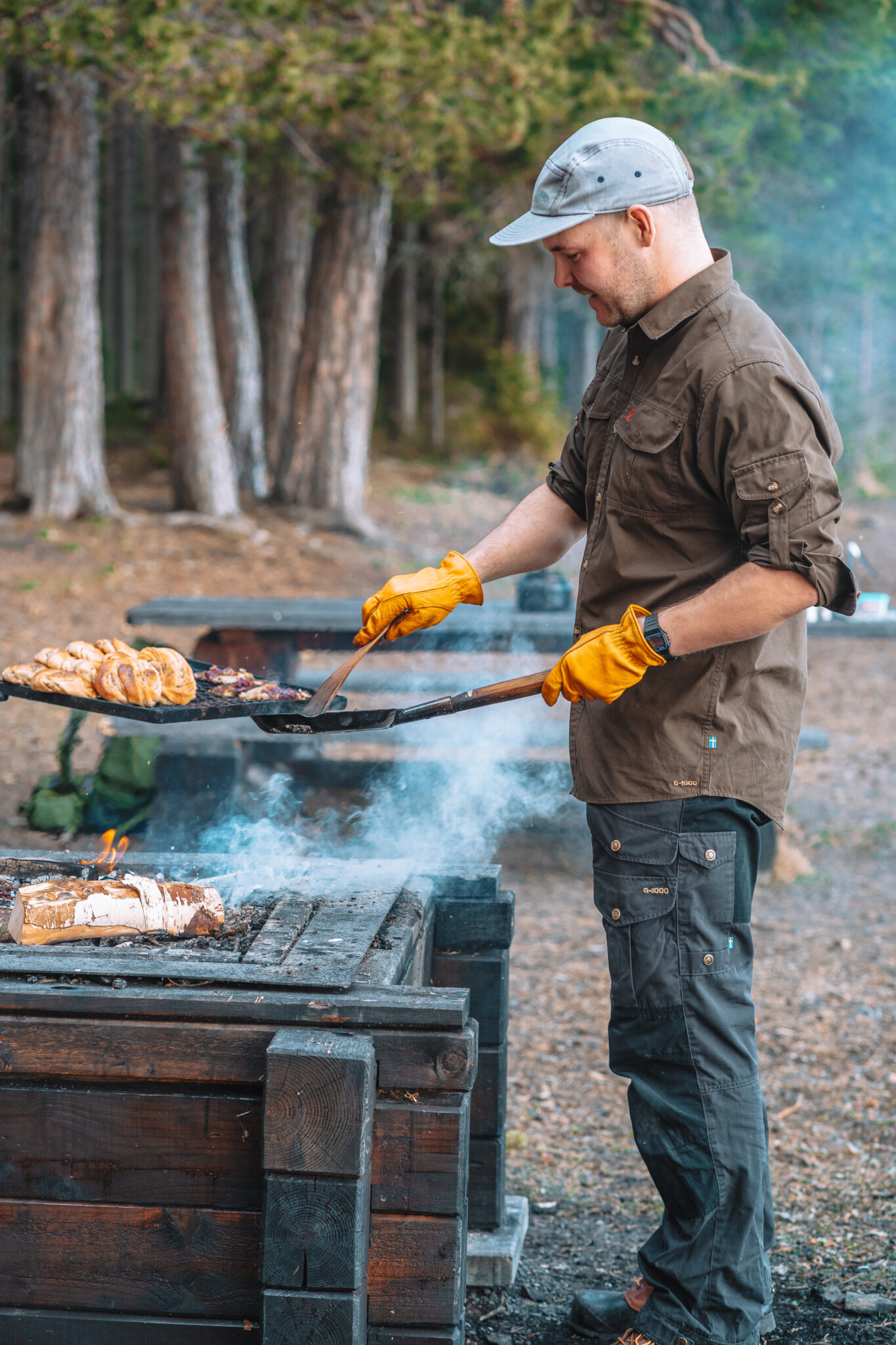 Fika im Änderson Naturreservat