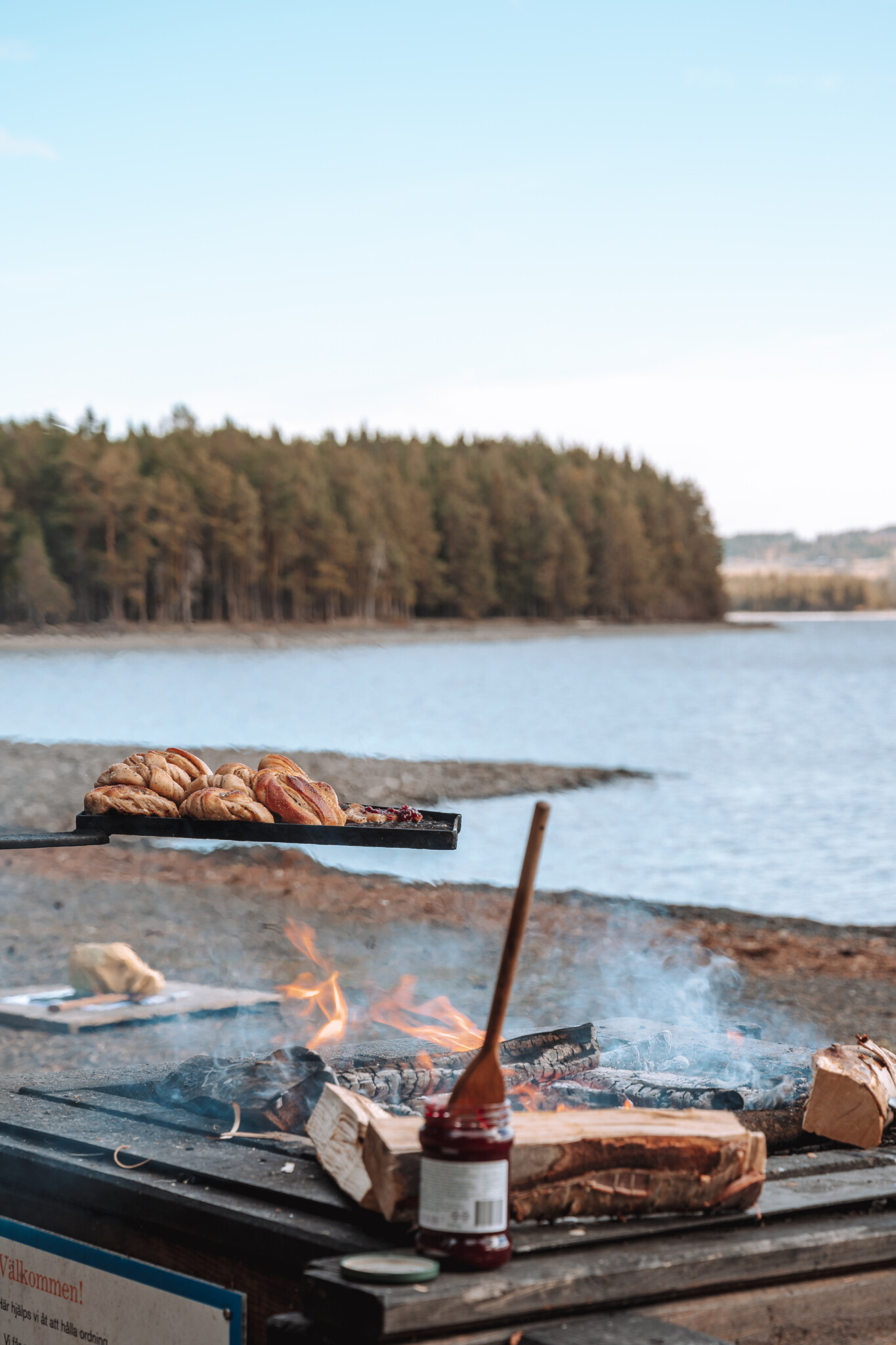 Fika im Änderson Naturreservat