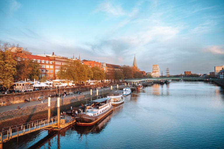 Der Fluss Weser