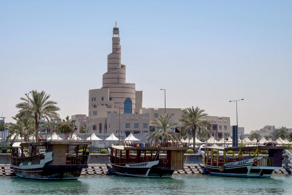 An der Corniche befinden sich einige der wichtigsten Sehenswürdigkeiten in Doha