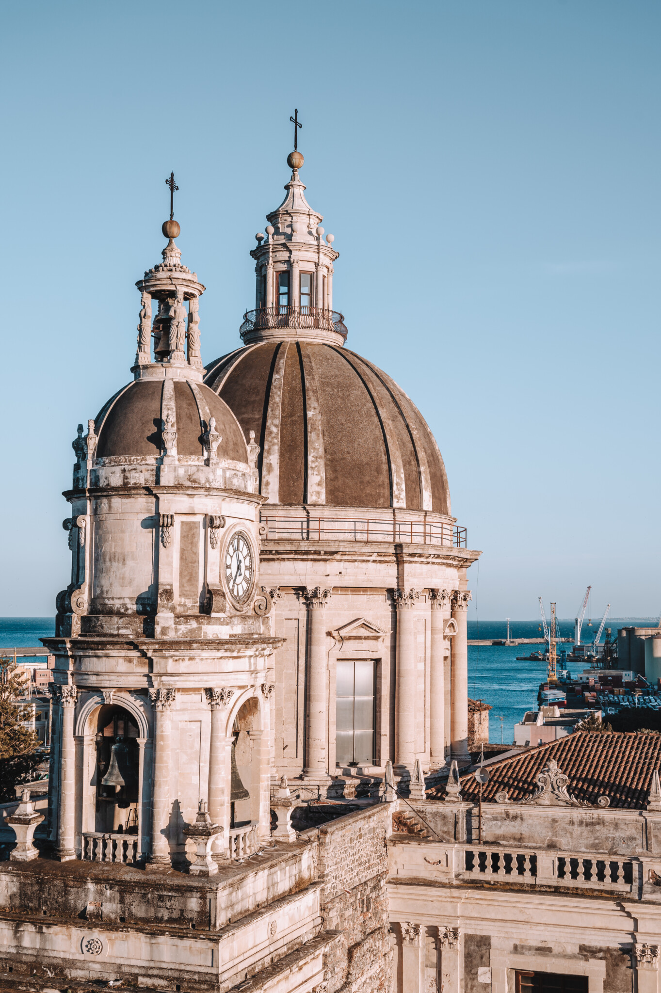 Die Kuppel der Kathedrale Catanias
