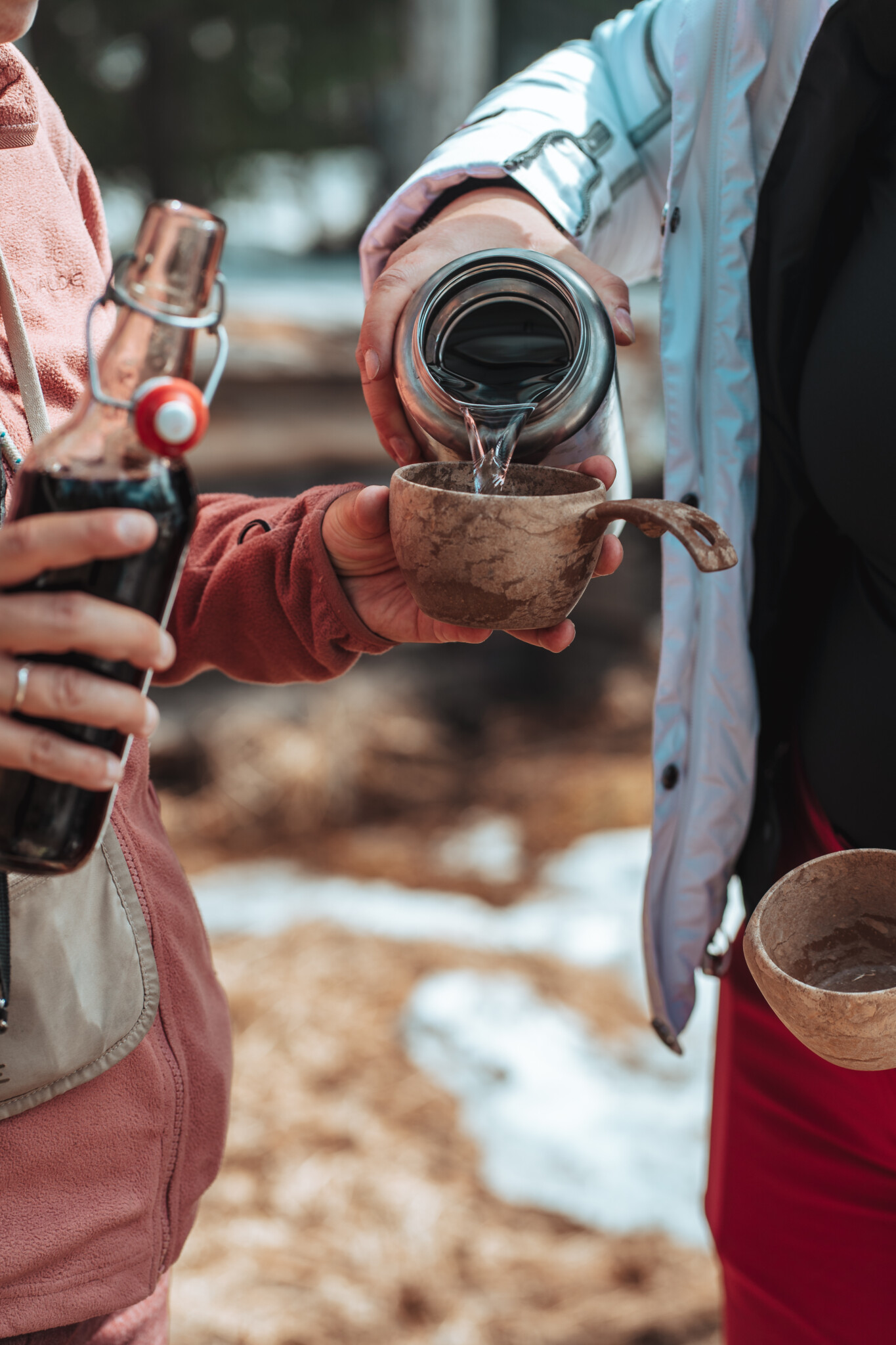 Outdoor-Kochen in Åre in Schweden