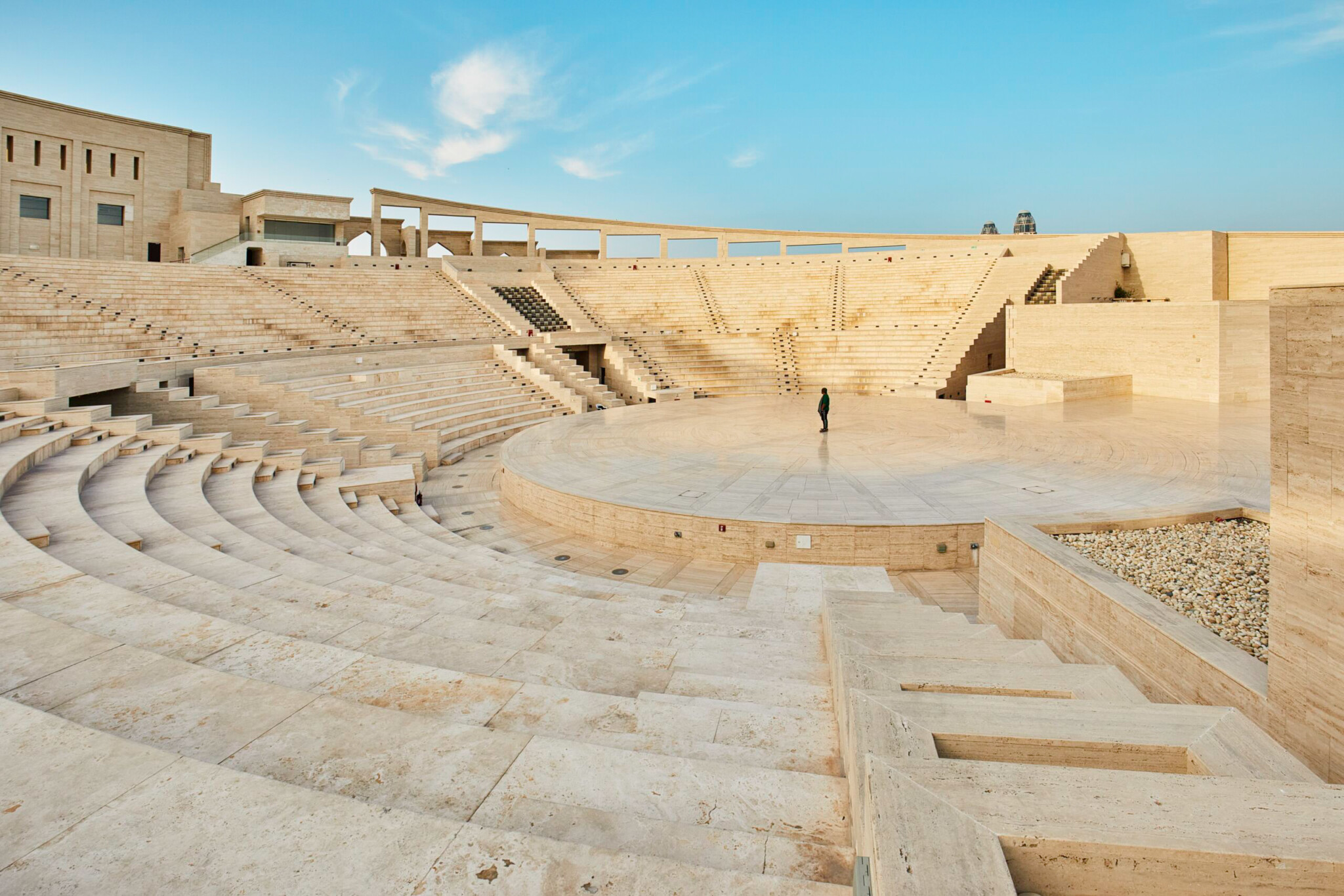 Das Amphitheater im Katara Cultural Village