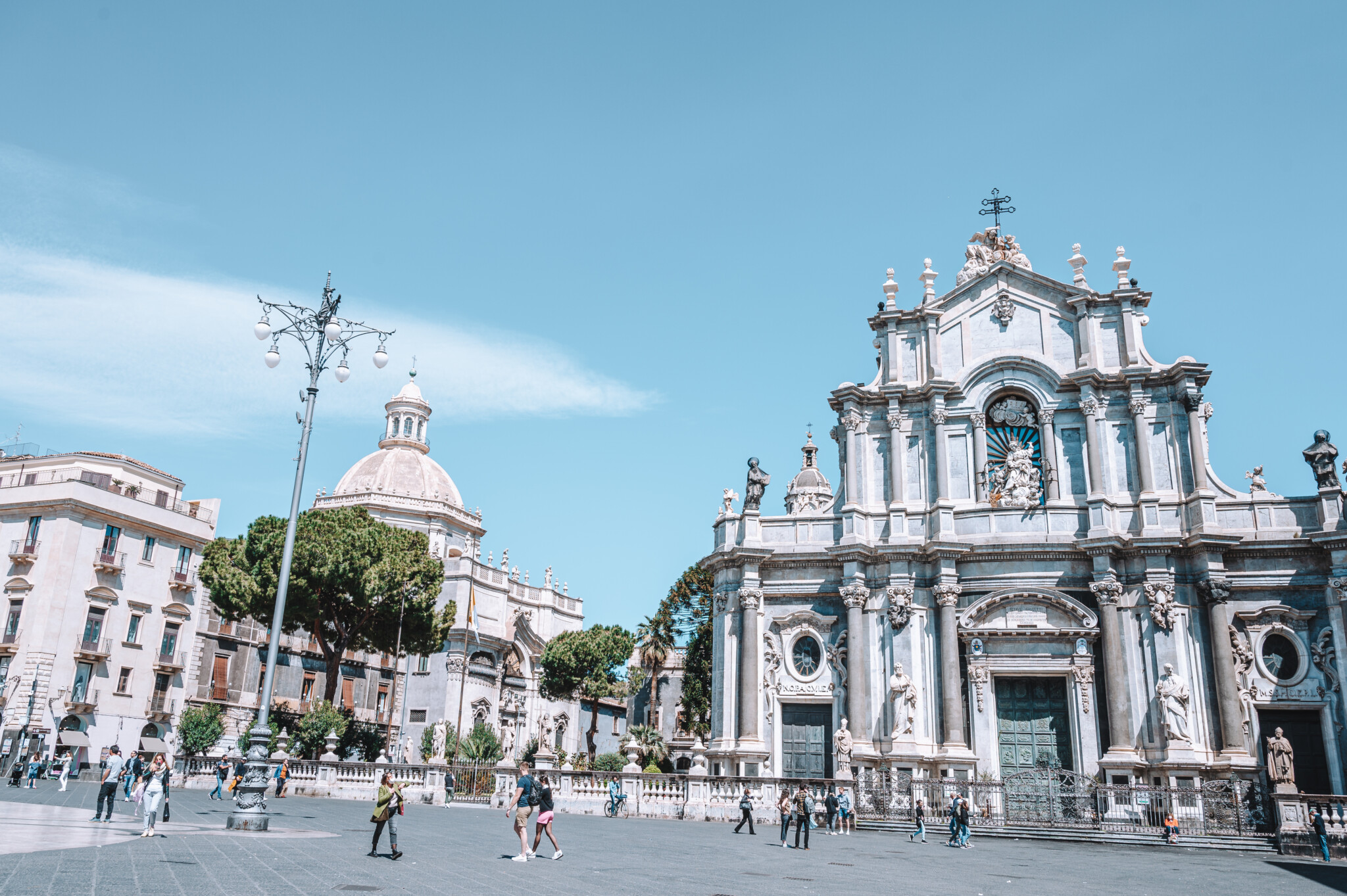 Die Kathedrale Sant’Agata zählt zu den Sehenswürdigkeiten in Catania