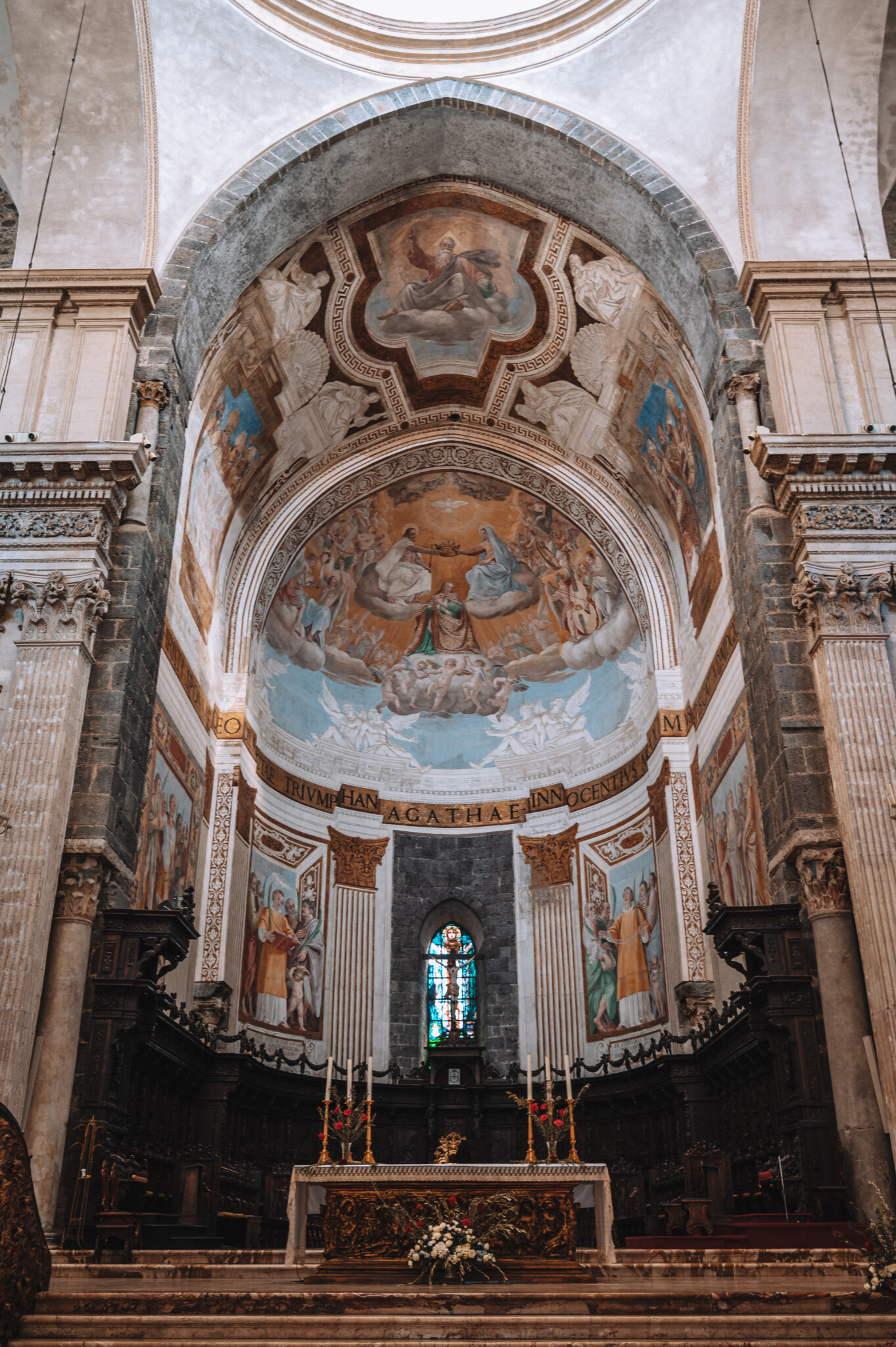 Fresken in der Kathedrale Sant’Agata