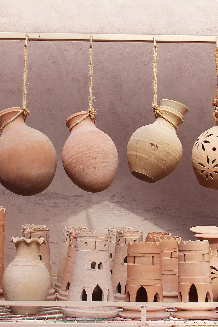 Keramik auf dem Souq Waqif