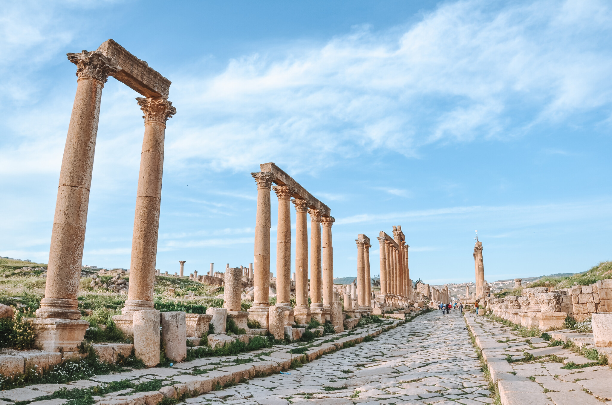 Die römische Ruinenstadt Jerash