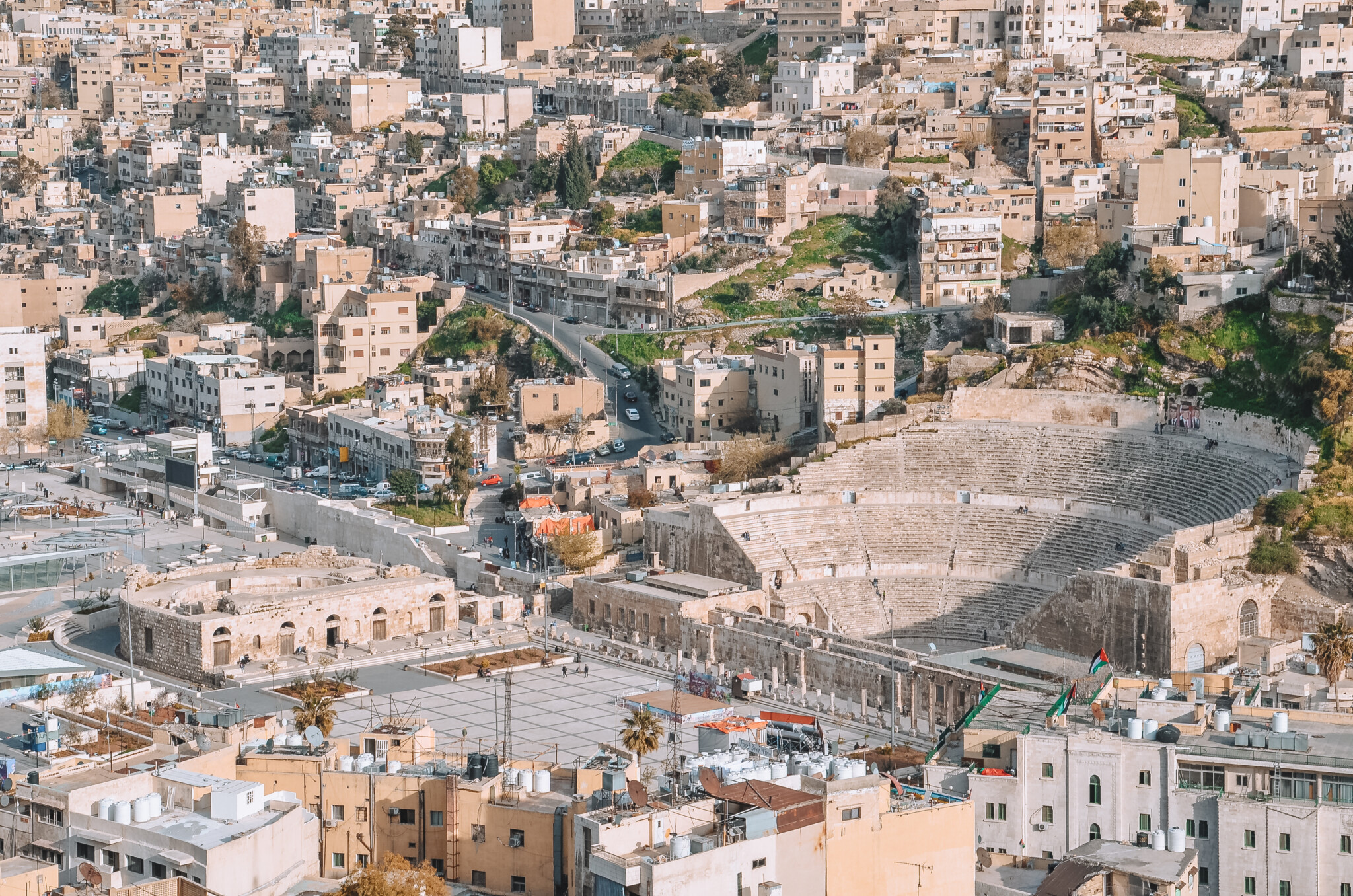 Das Römische Theater in Amman ist eine der meistbesuchten Jordanien-Sehenswürdigkeiten