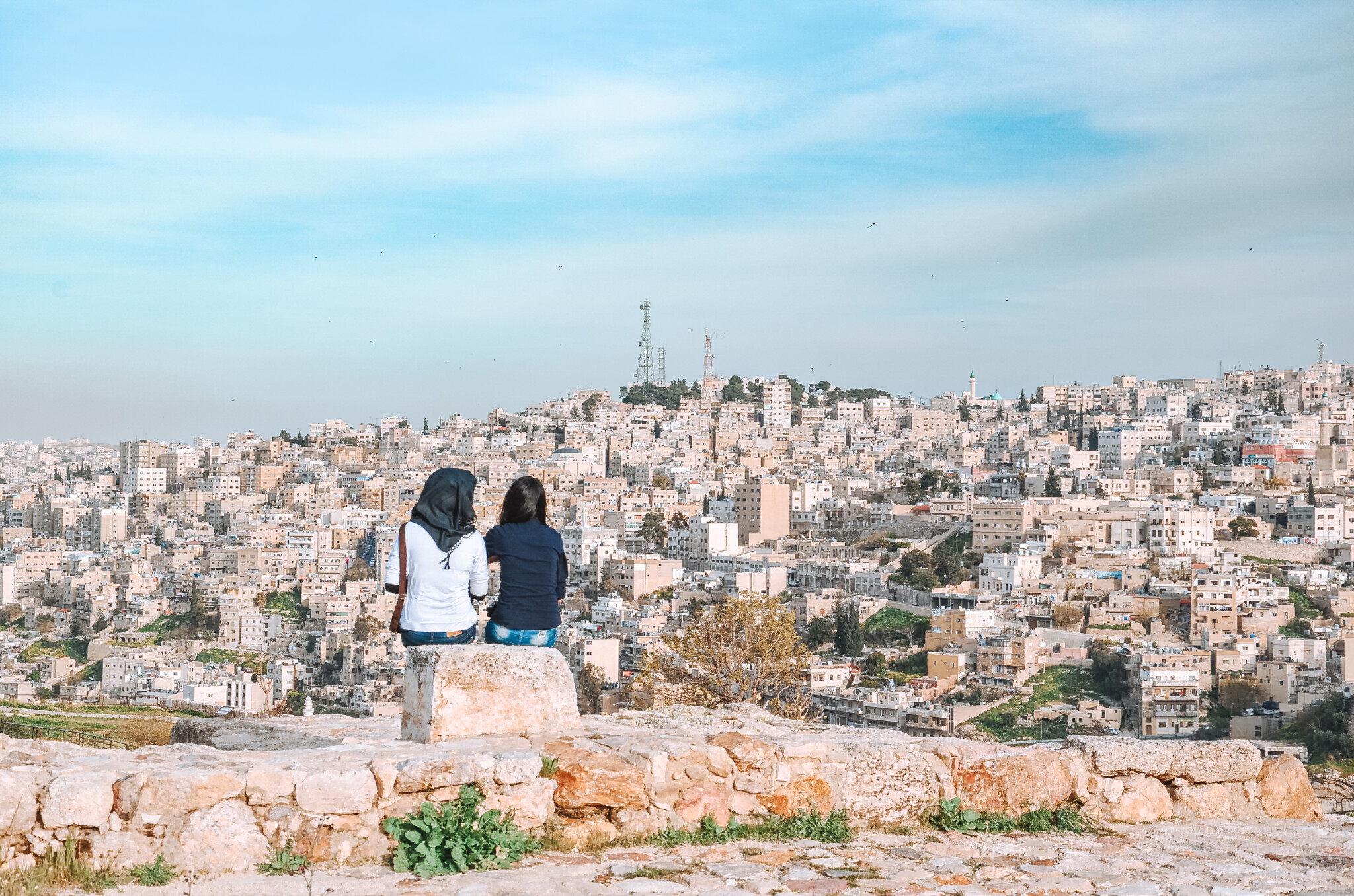 Ausblick von der Zitadelle von Amman