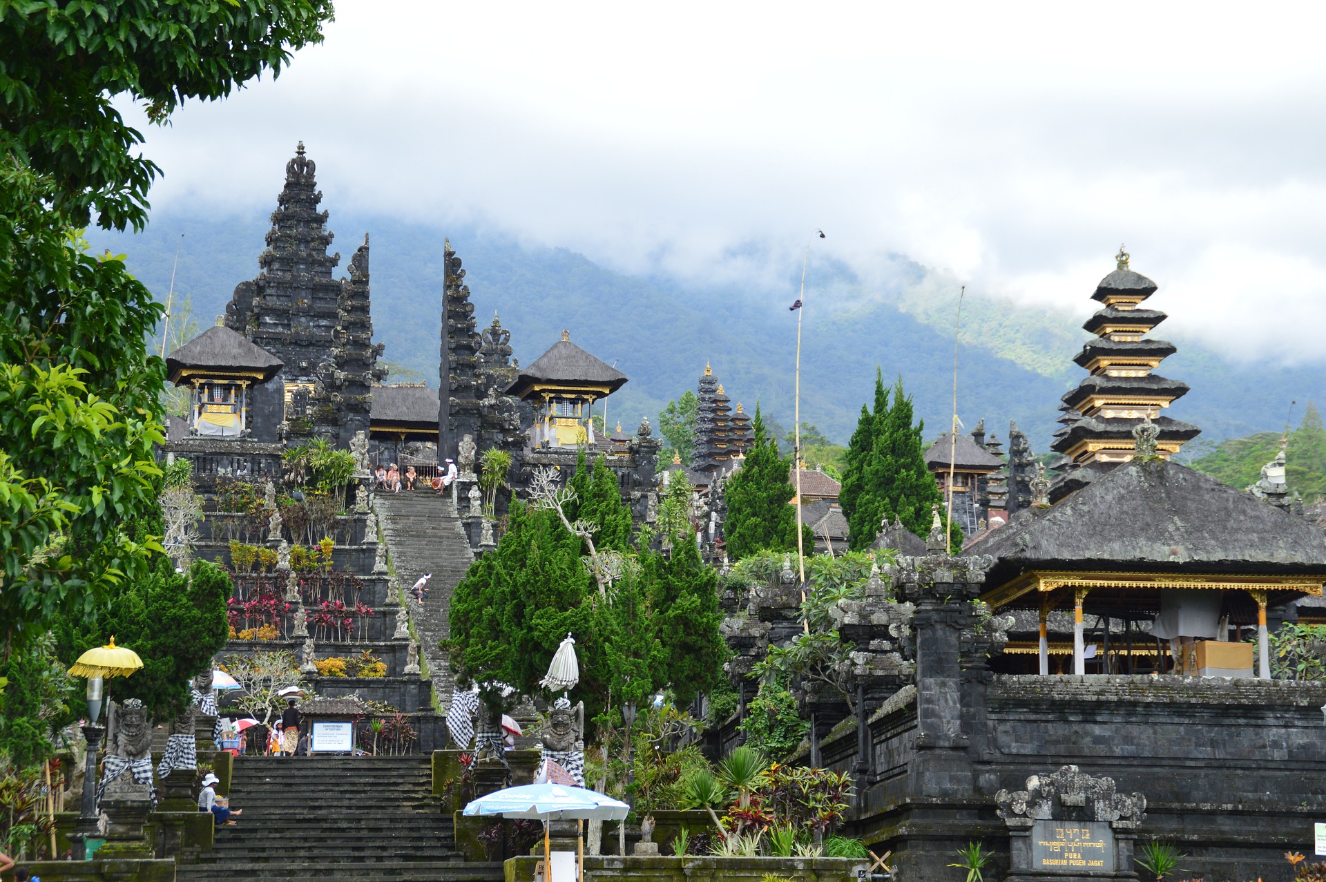 Besakih Tempel auf Bali