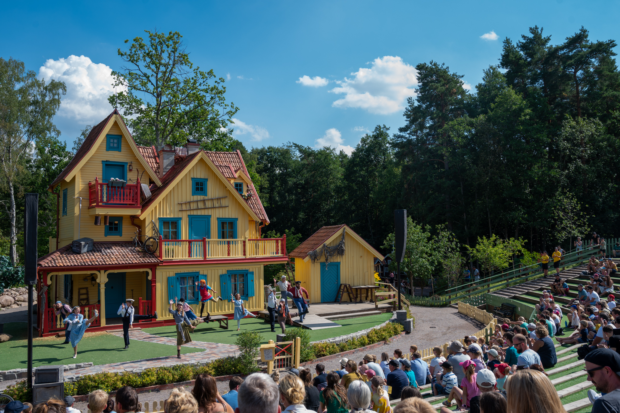 Astrid Lindgrens Welt in Vimmerby gehört zu den besten Sehenswürdigkeiten in in Småland in Schweden