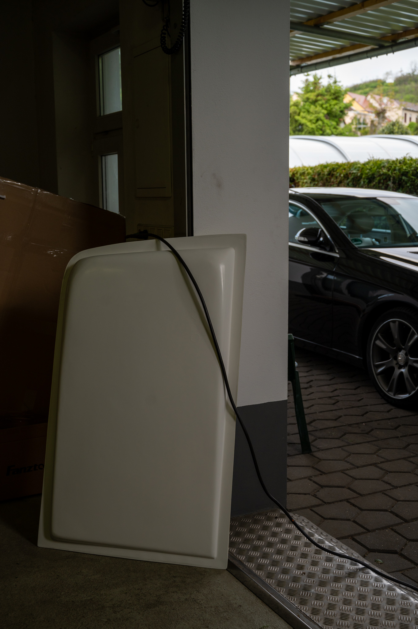 Heckverbreiterung im Mercedes-Sprinter