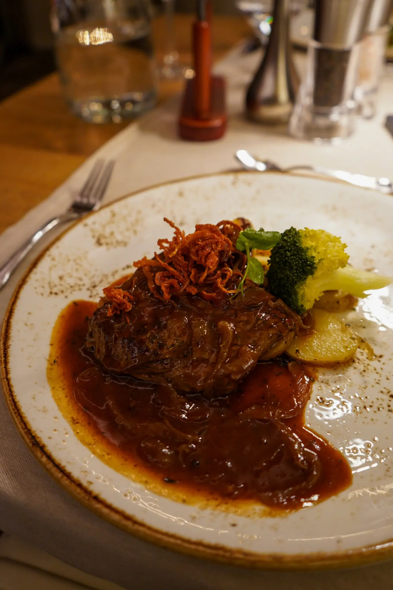 Abendesse im Alpinhotel Berghaus in Tux im Zillertal