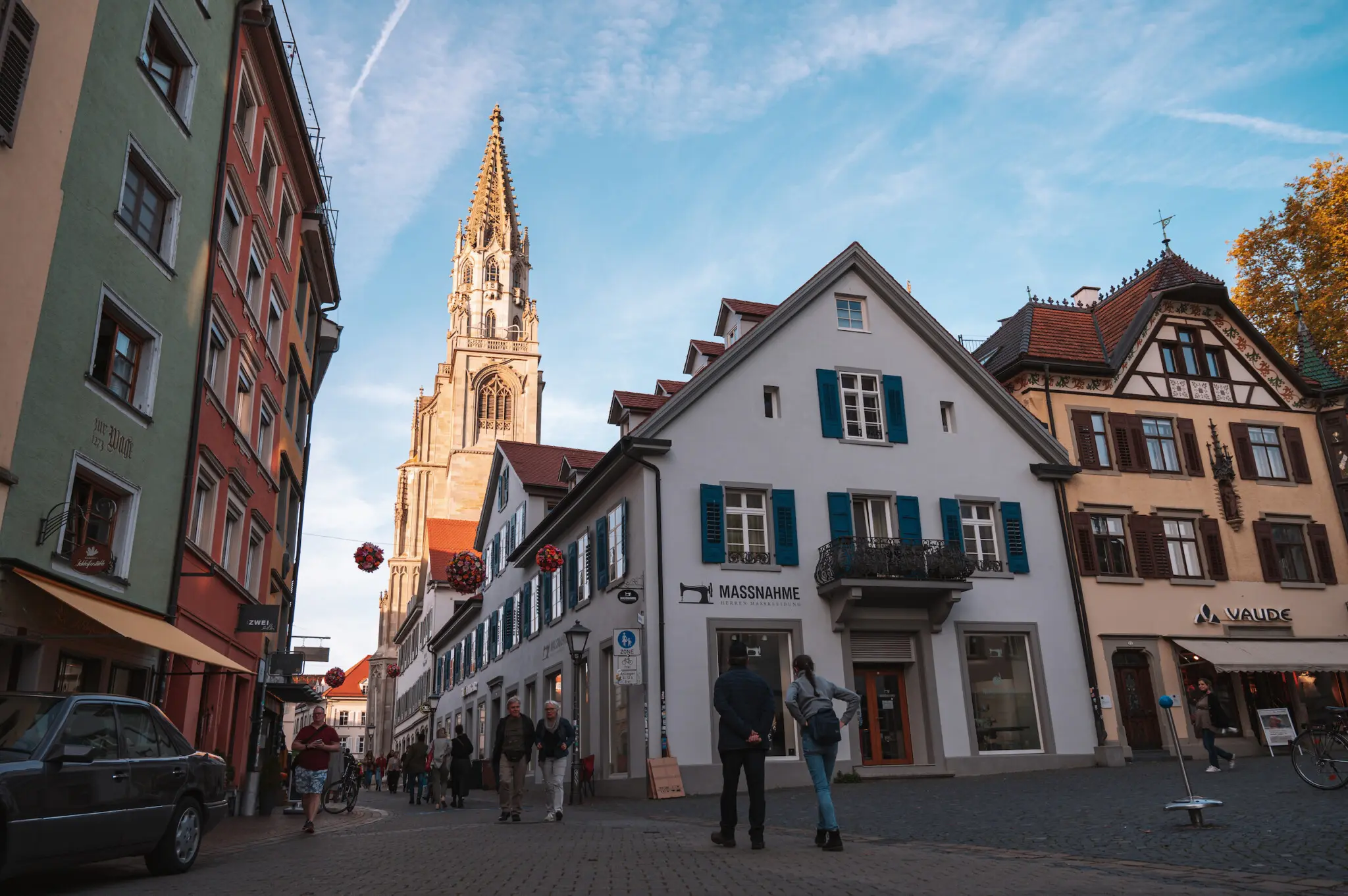 Die Einkaufsmeile in Konstanz lohnt sich