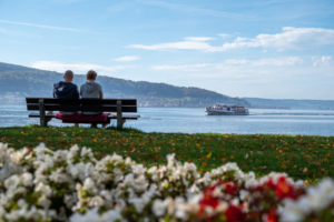 Am besten reist ihr mit dem Schiff auf die Insel Reichenau