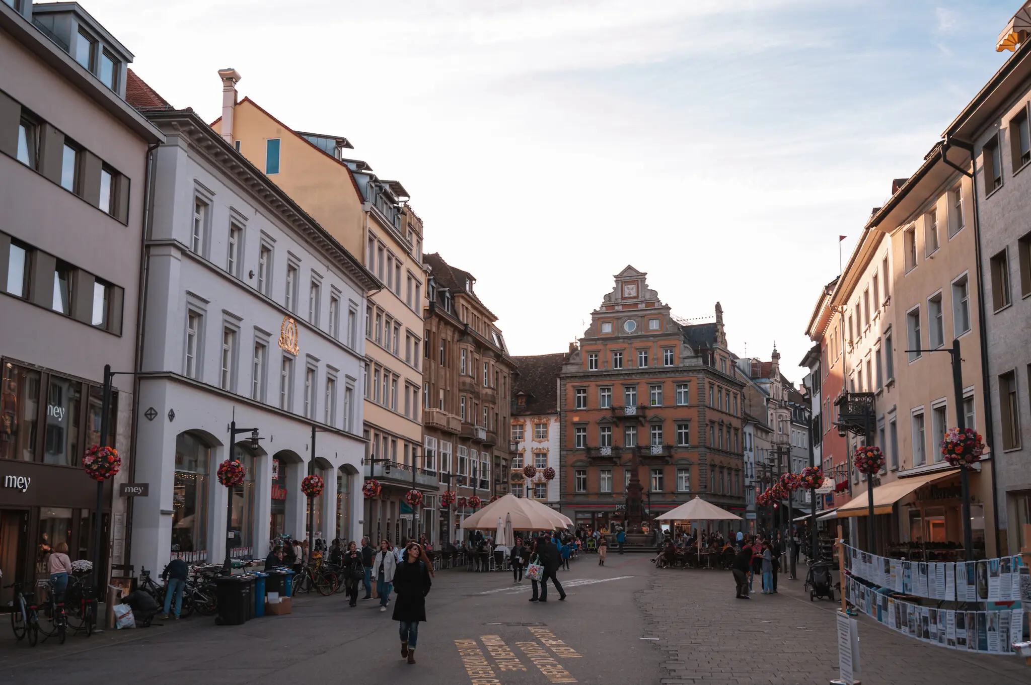 Die Konstanzer Marktstätte liegt im Herzen der Stadt