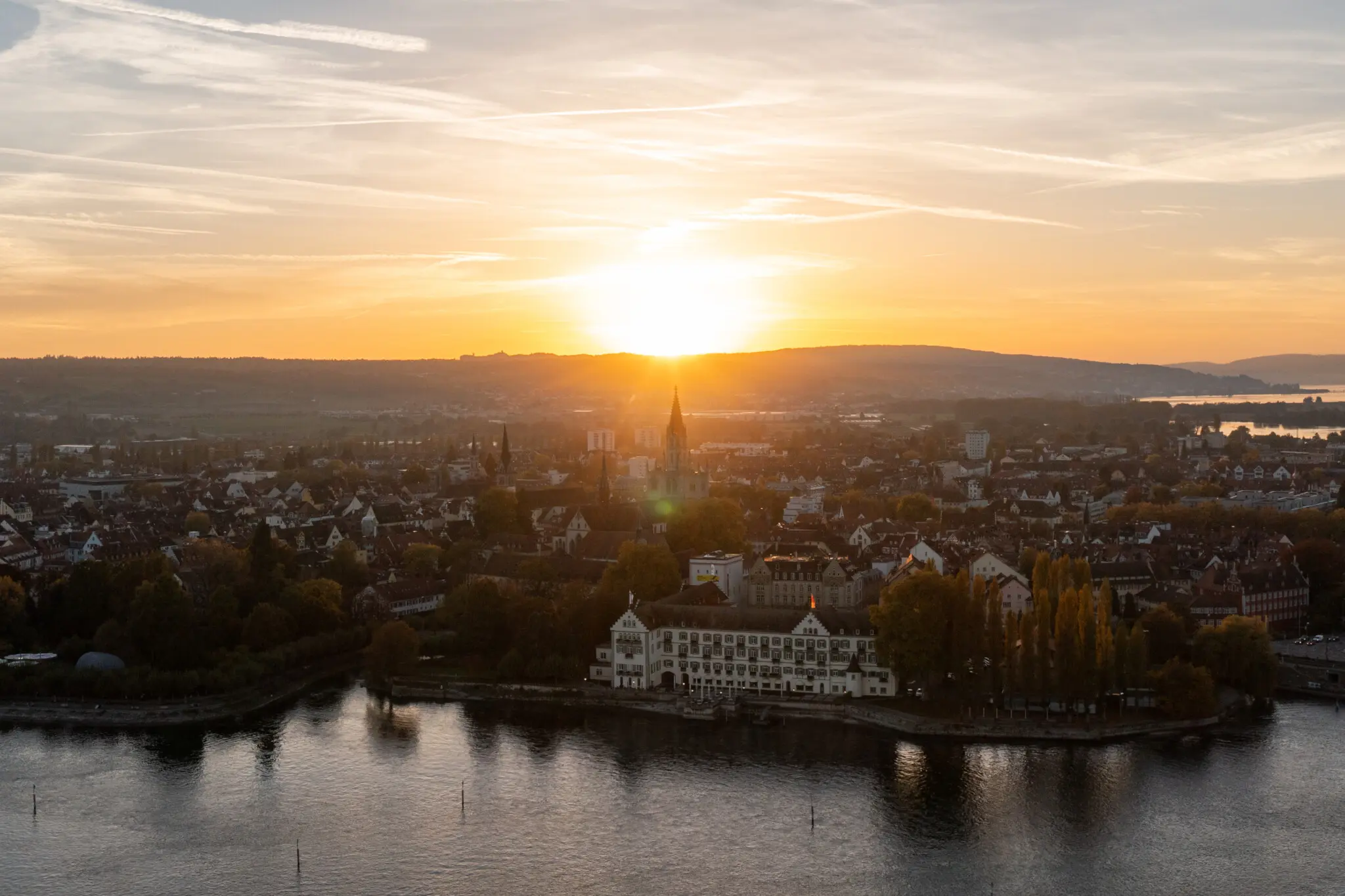 Sonnenuntergang über Konstanz? Kann was!