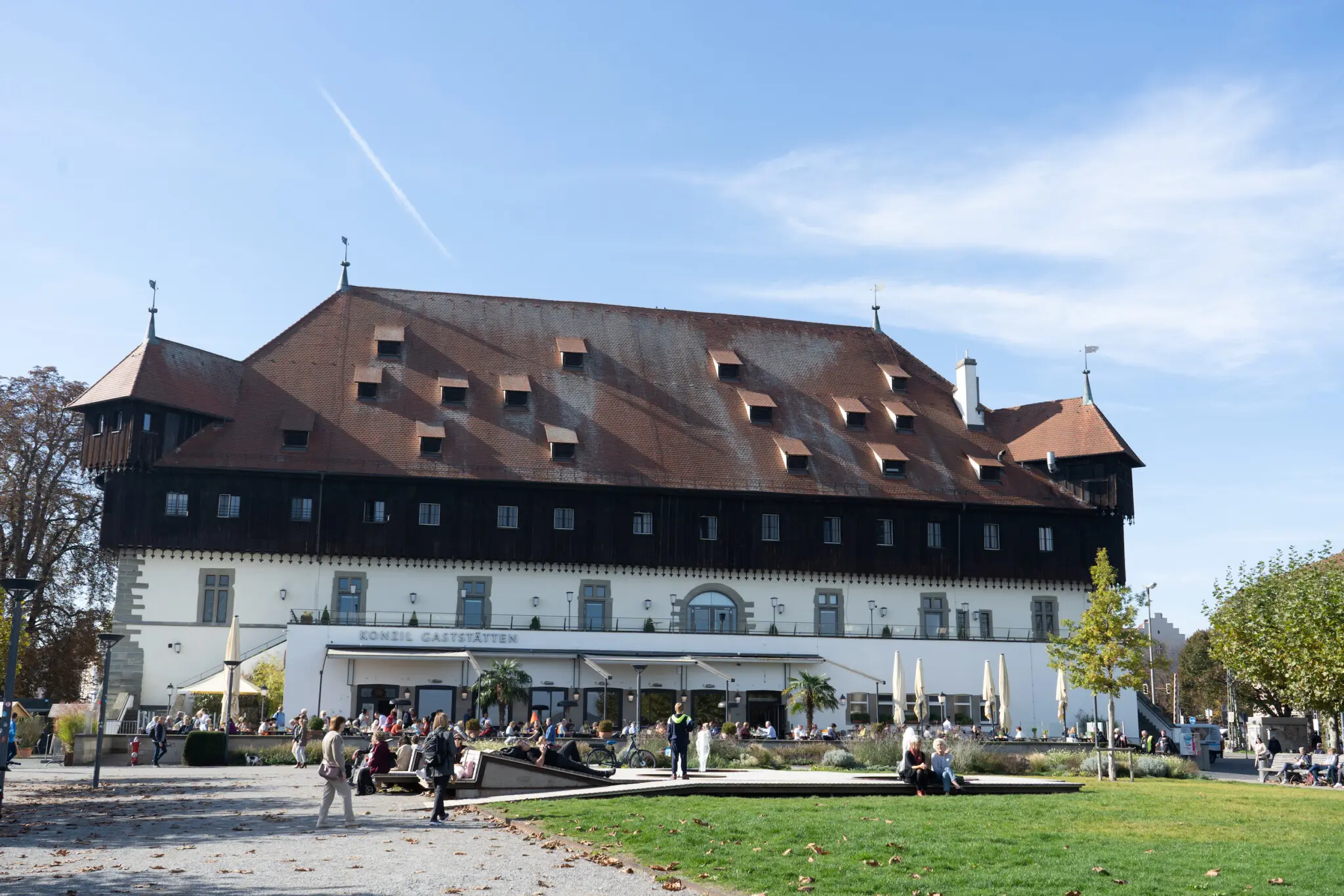 Das Konzilgebäude kann einige Geschichten erzählen