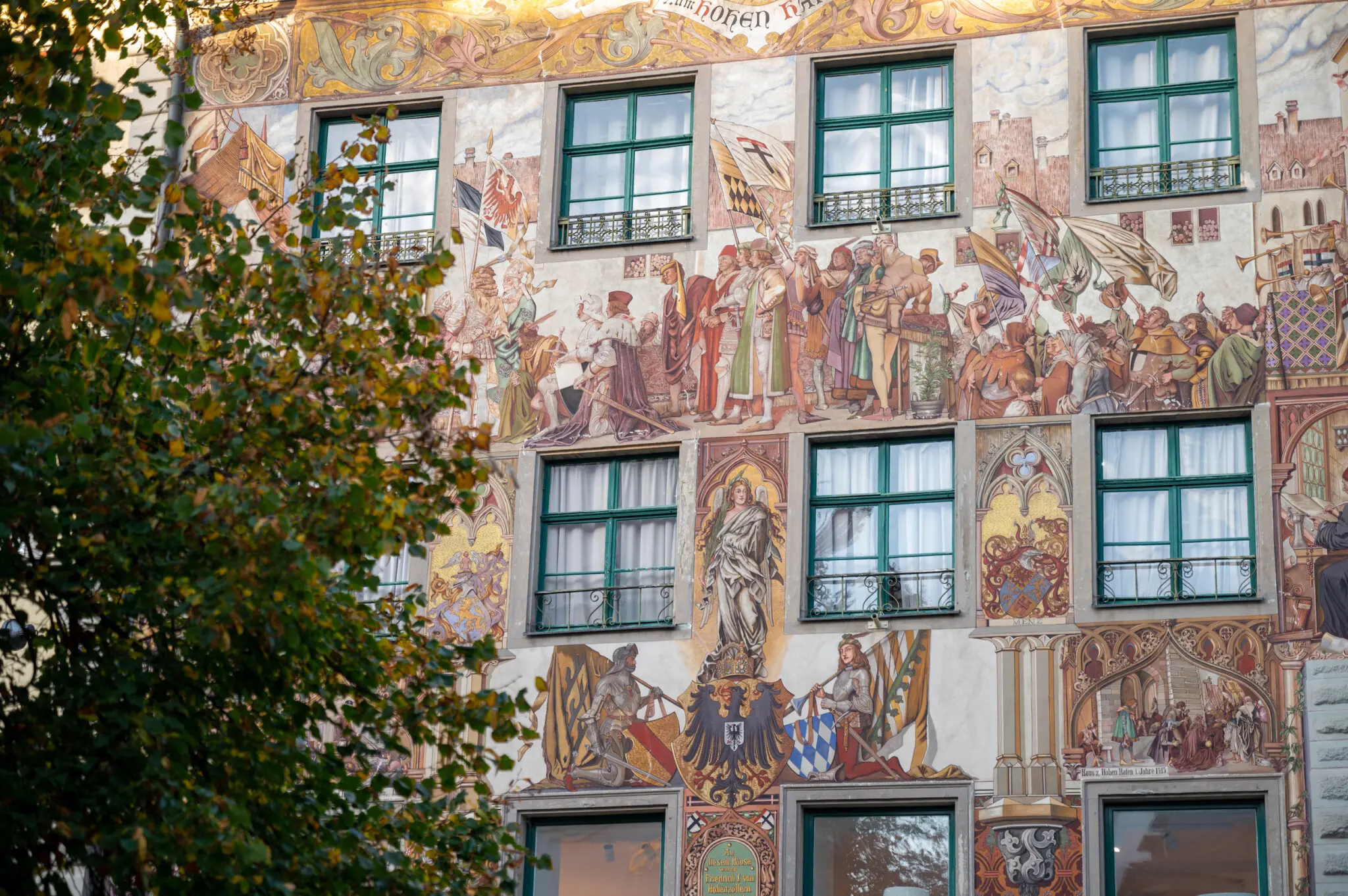 Wandmalereien findet ihr in Konstanz überall