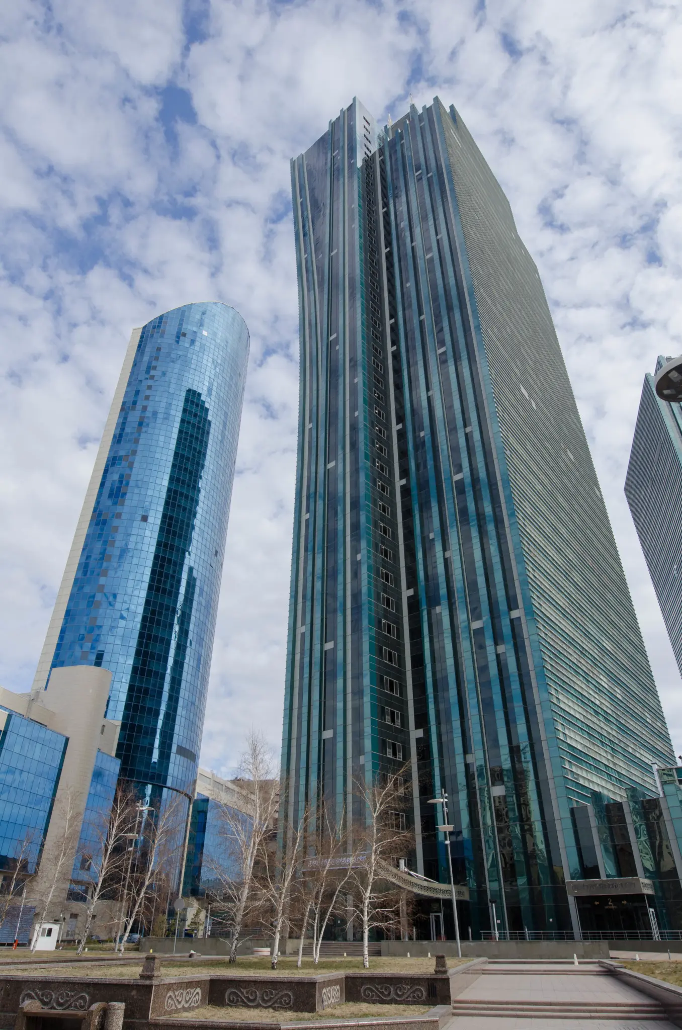 Moderne Gebäude im Zentrum von Astana