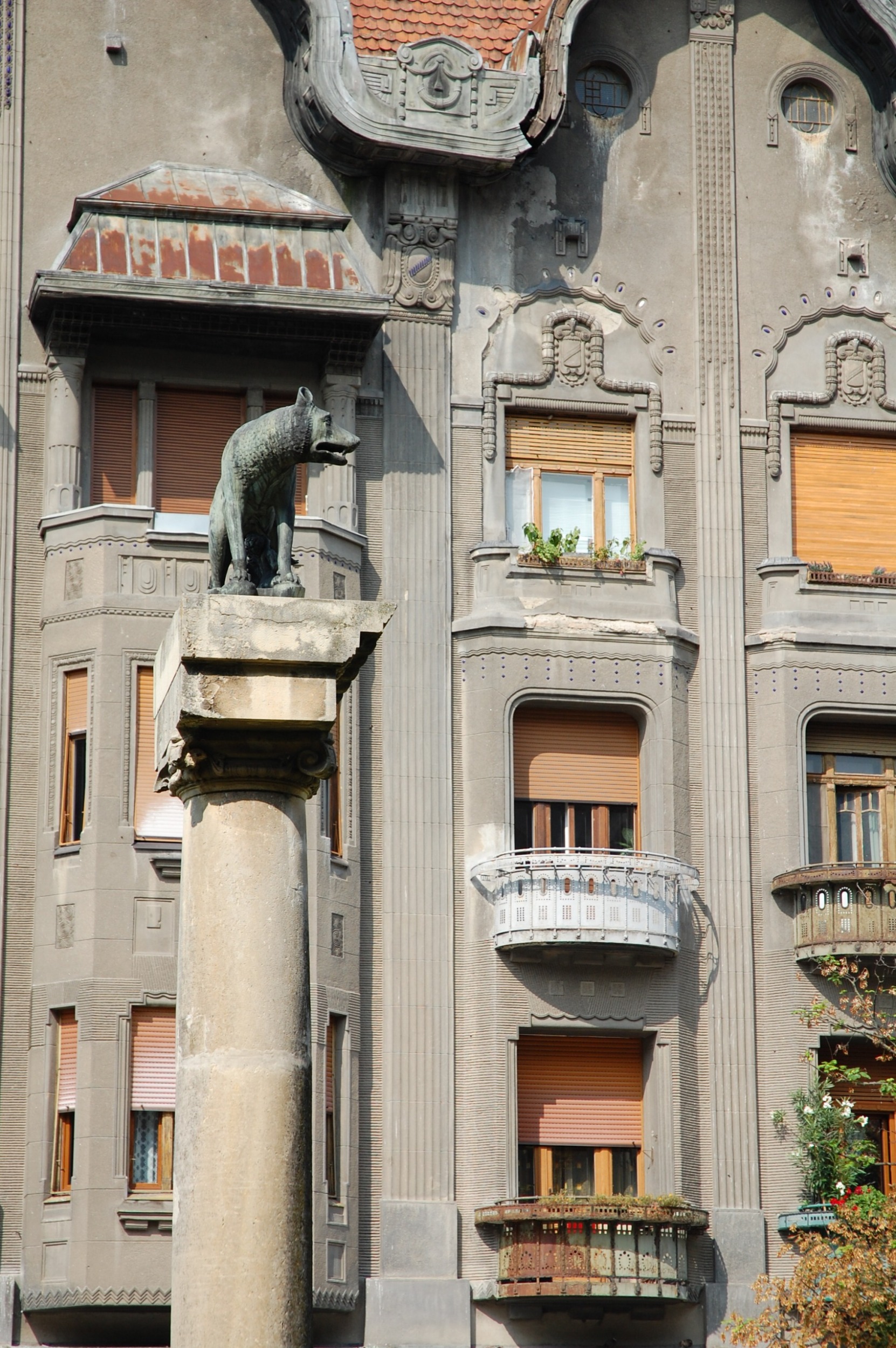 Kapitolinische Woelfin, eine der Sehenswürdigkeiten in Timisoara