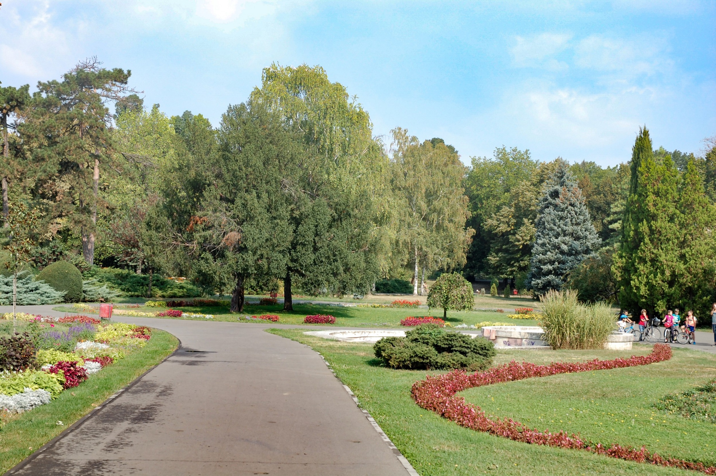 Der Rosengarten ist nur einer der vielen Parks in Temeschwar / Timişoara